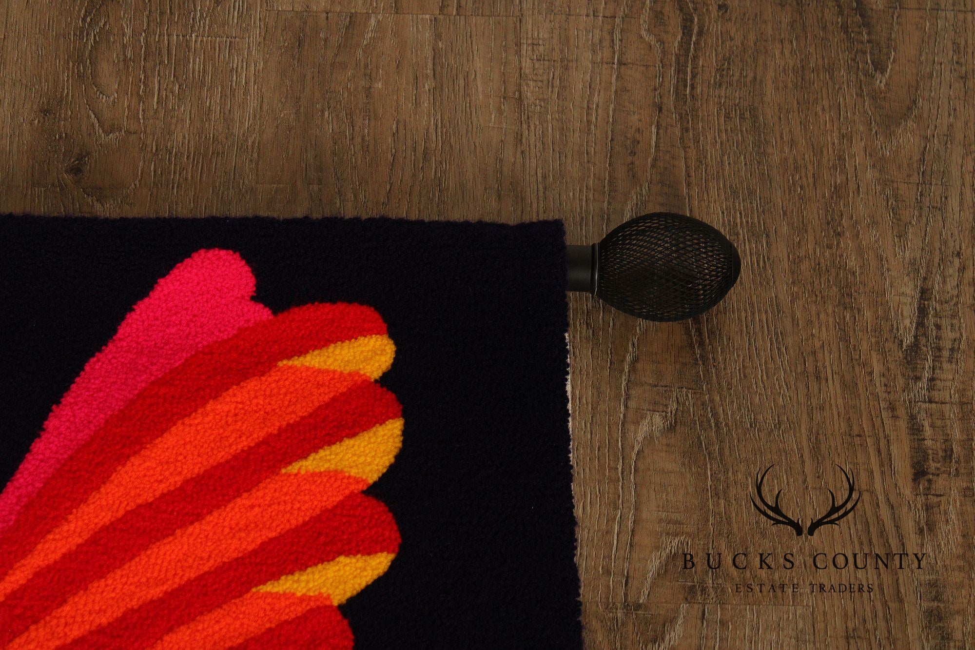 Luis Montiel Folk Art Hummingbird Tapestry