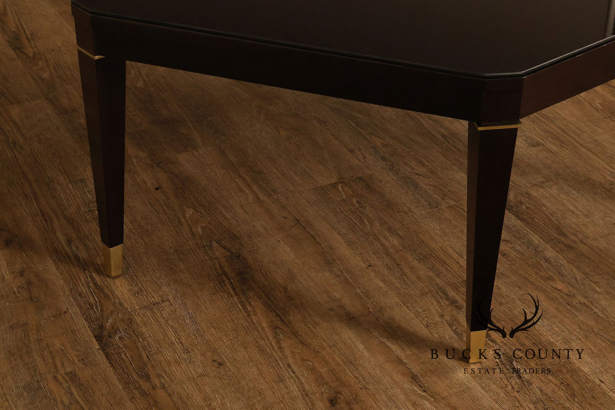 Councill Furniture Hexagonal Glass Top Coffee Table