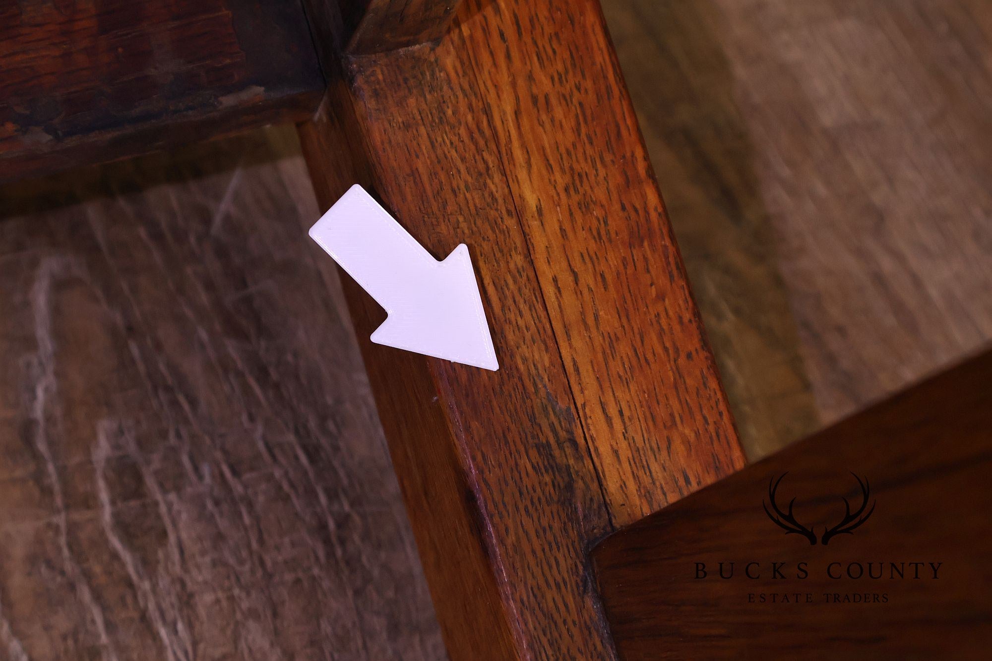 Antique Harden Arts & Crafts Oak Morris Chair