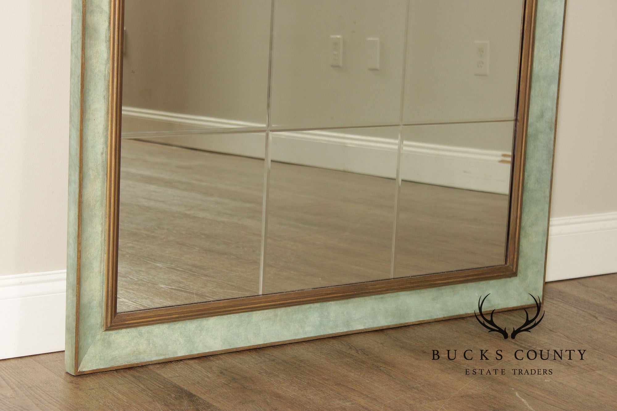 Chelsea House Large Beveled squares wall mirror