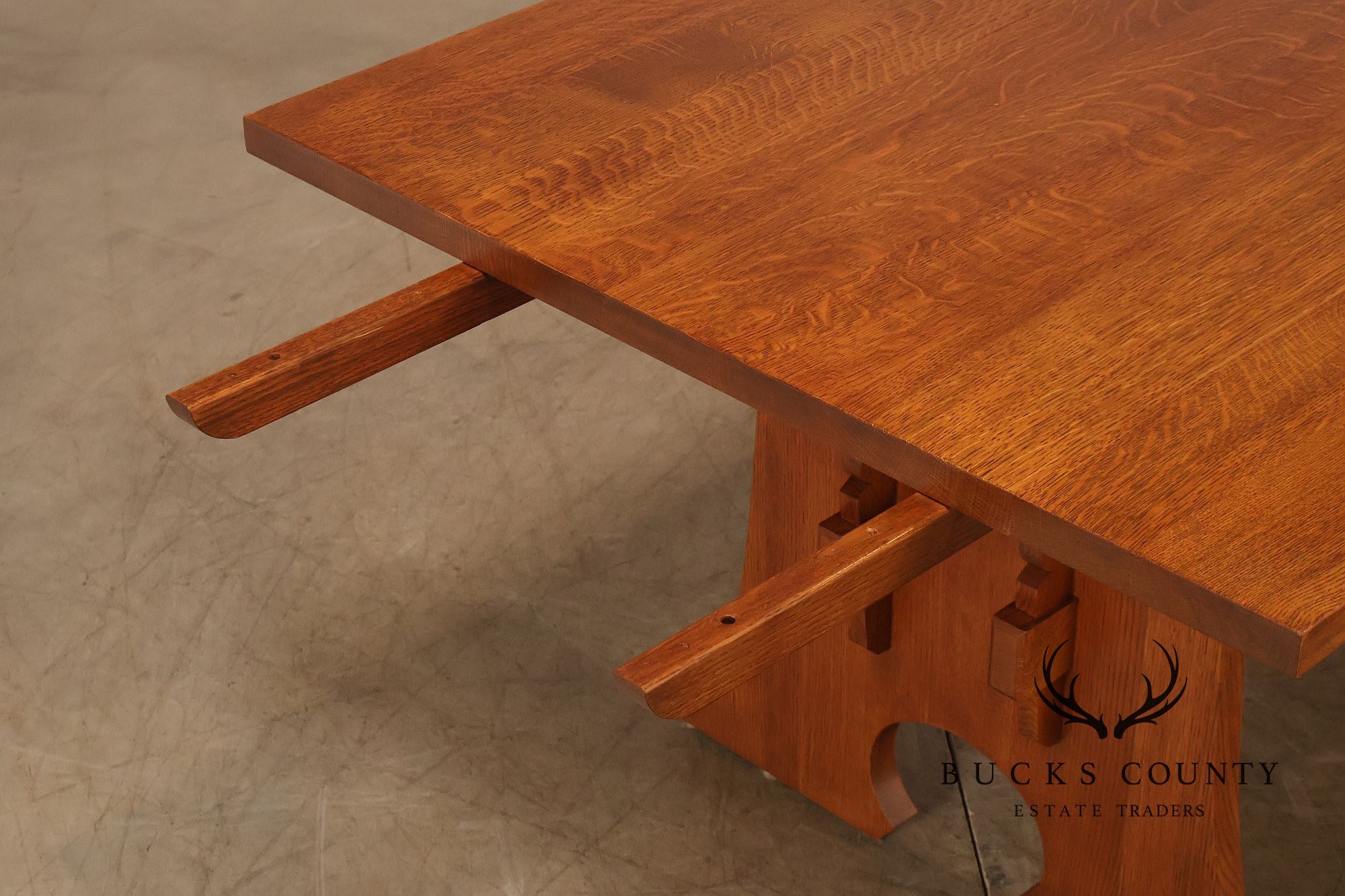 Stickley Mission Collection Oak Extension Dining Table