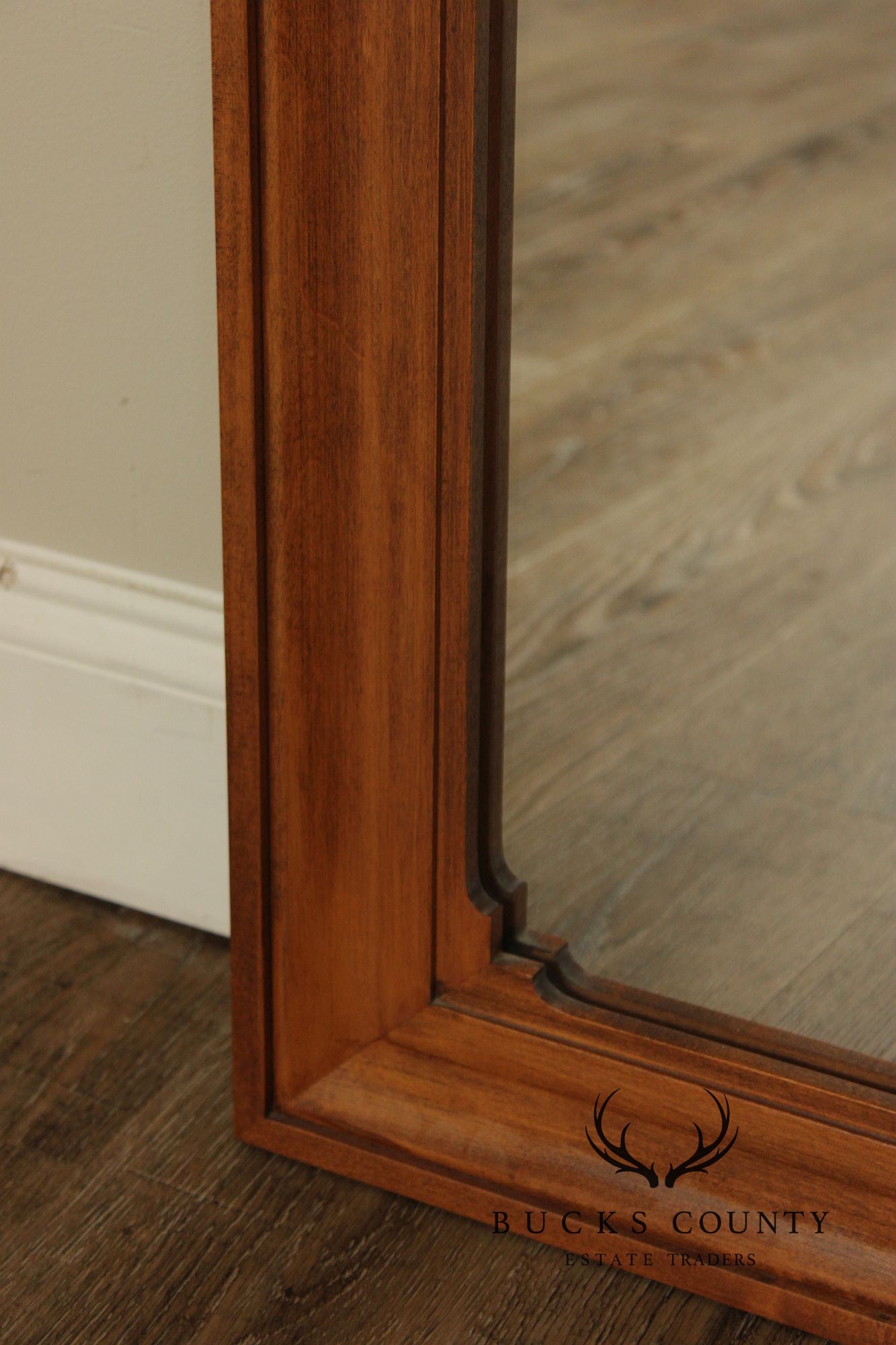 Beals Furniture Colonial Revival Maple Dresser Mirror