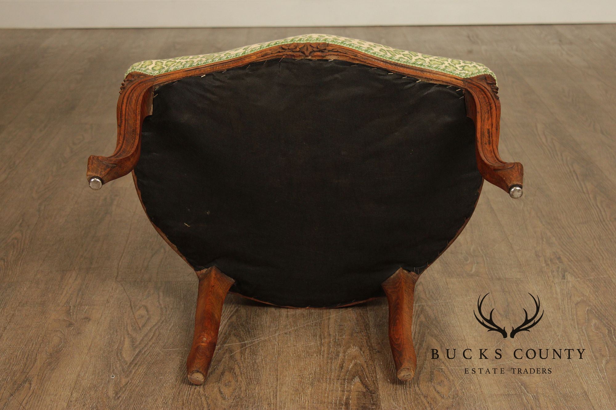 French Louis XV Style Pair of Fauteuil Armchairs