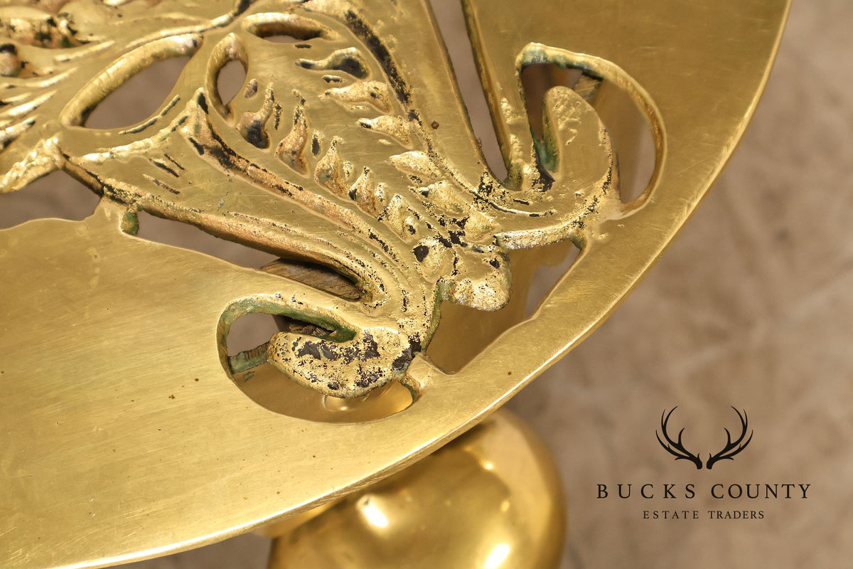 Vintage Brass Trivet Stand