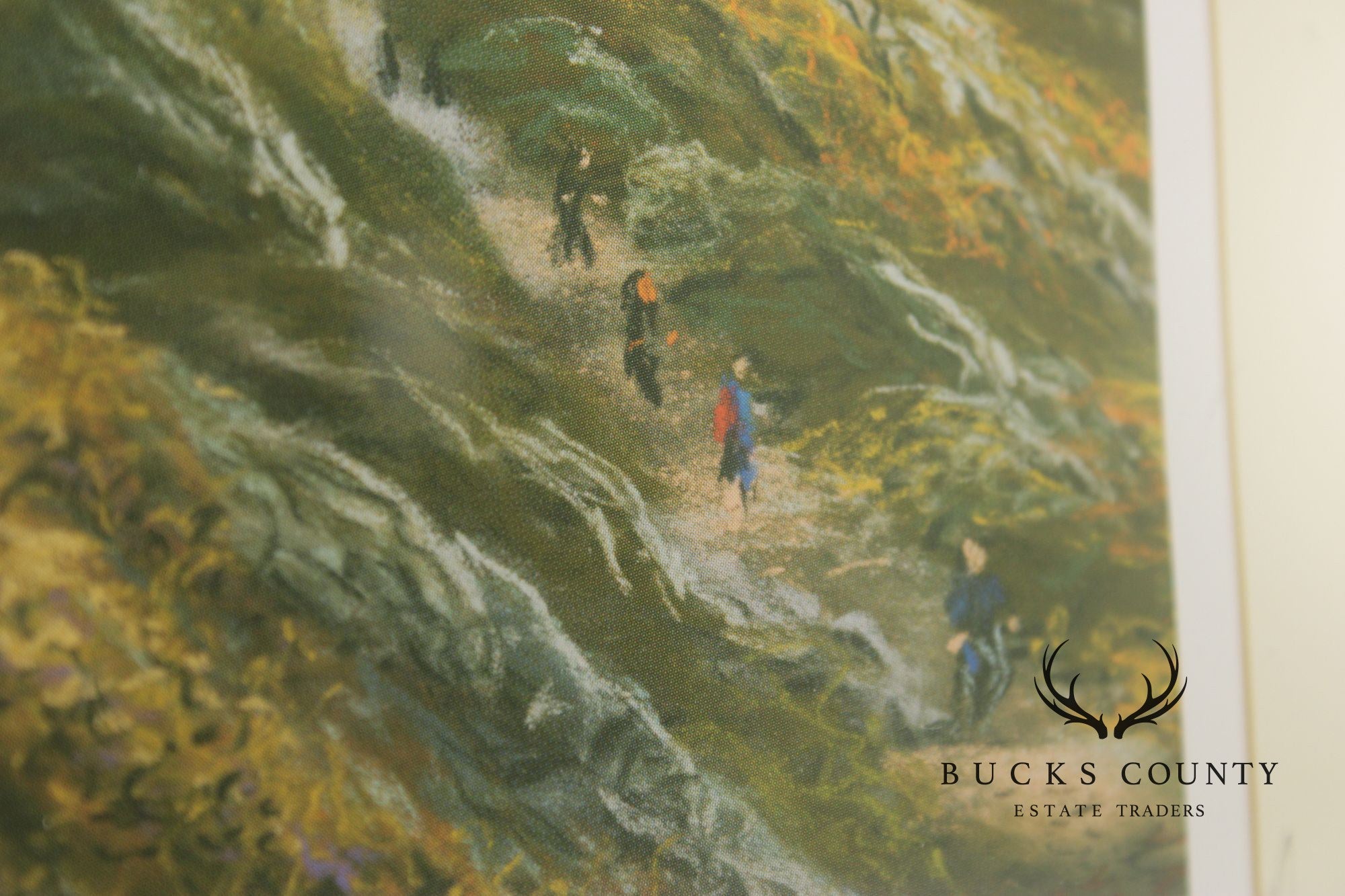 Philip Gray Impressionist Style LandHand Signed Print, 'Croagh Patrick, Co. Mayo'