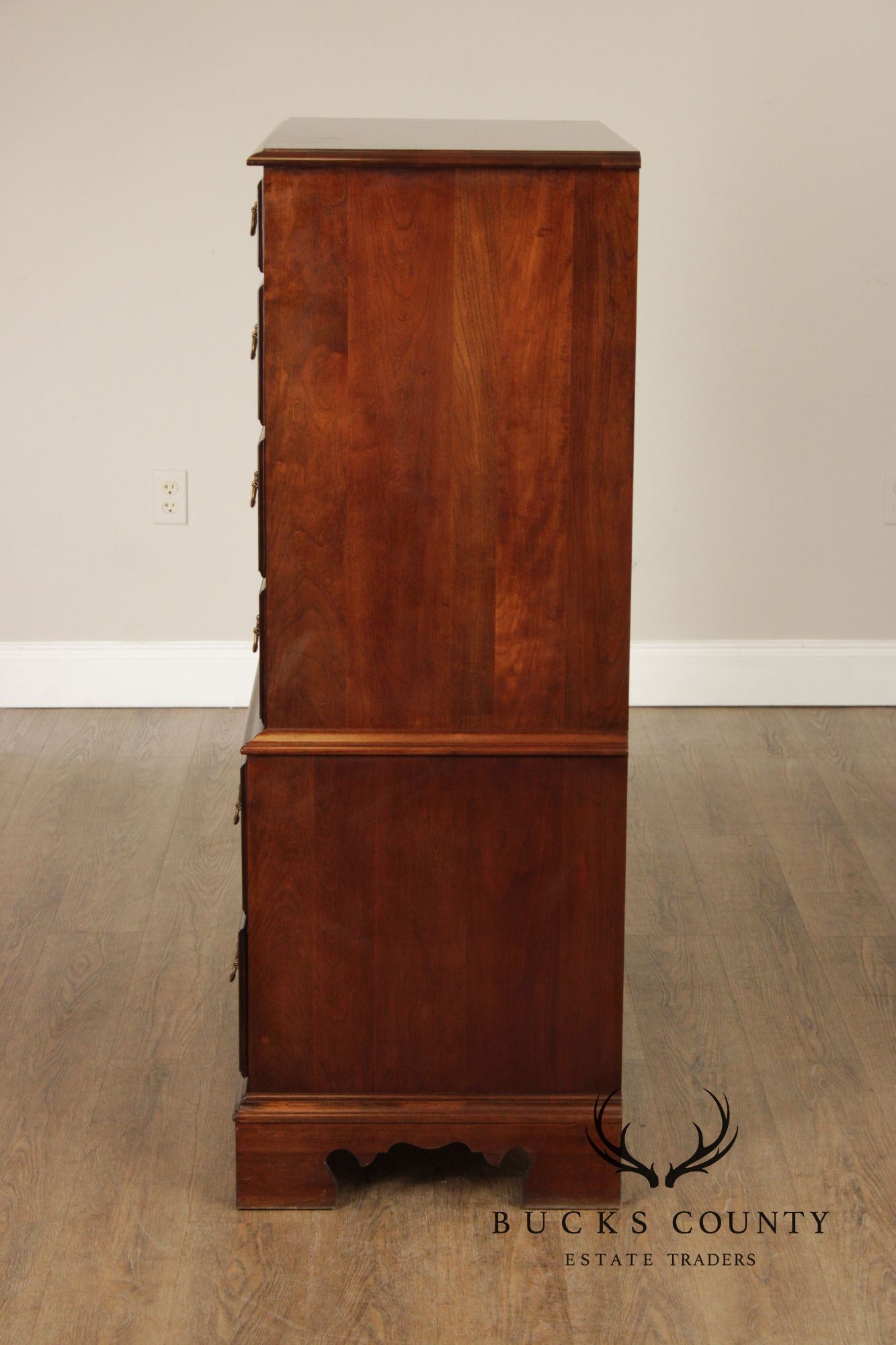 Pennsylvania House Chippendale Style Cherry Tall Chest