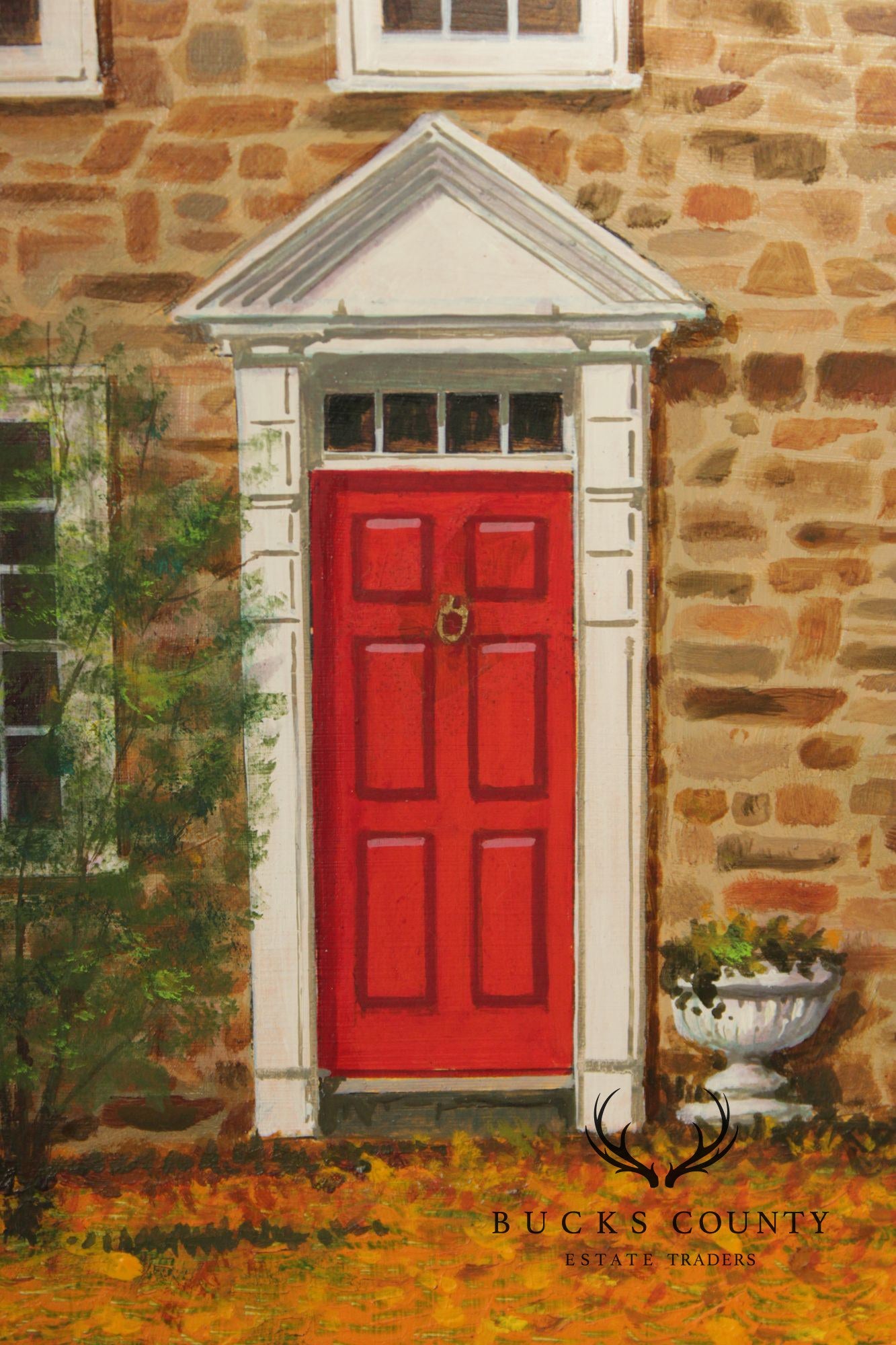 John Styga Oil Painting, 'The Clausen House'