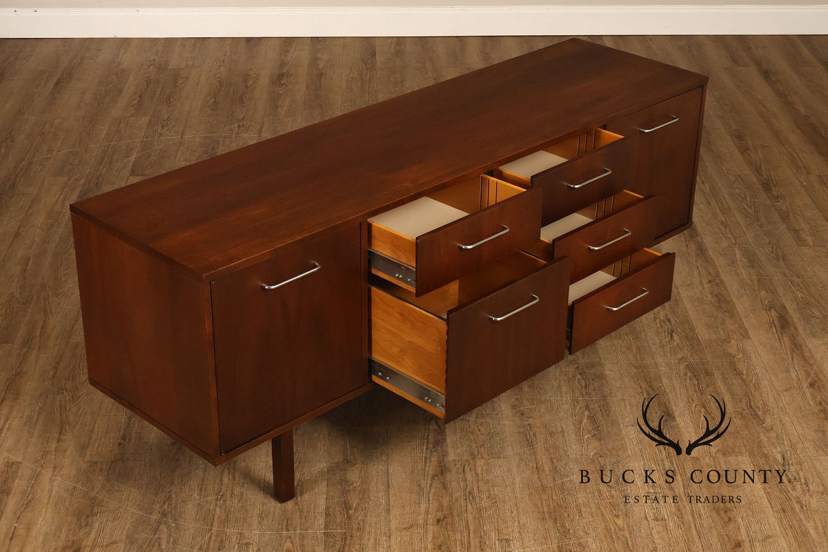 Mid Century Modern Walnut Credenza