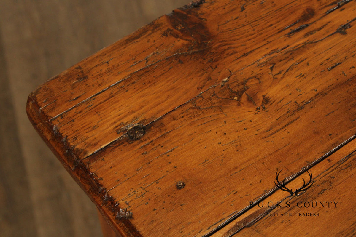 Antique Country French Pine Two Door Sideboard