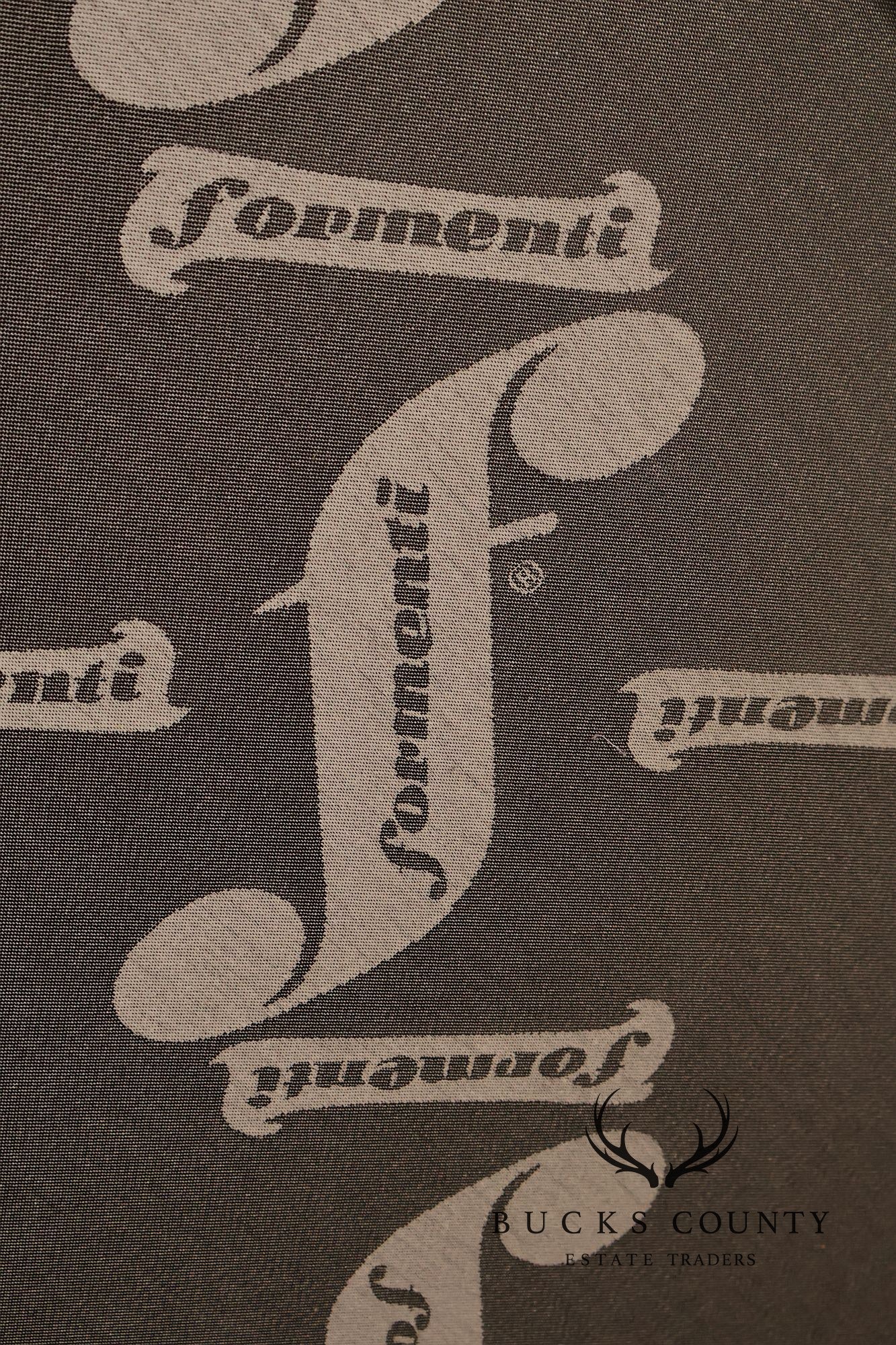 Formenti Pair of Italian Leather Lounge Chairs