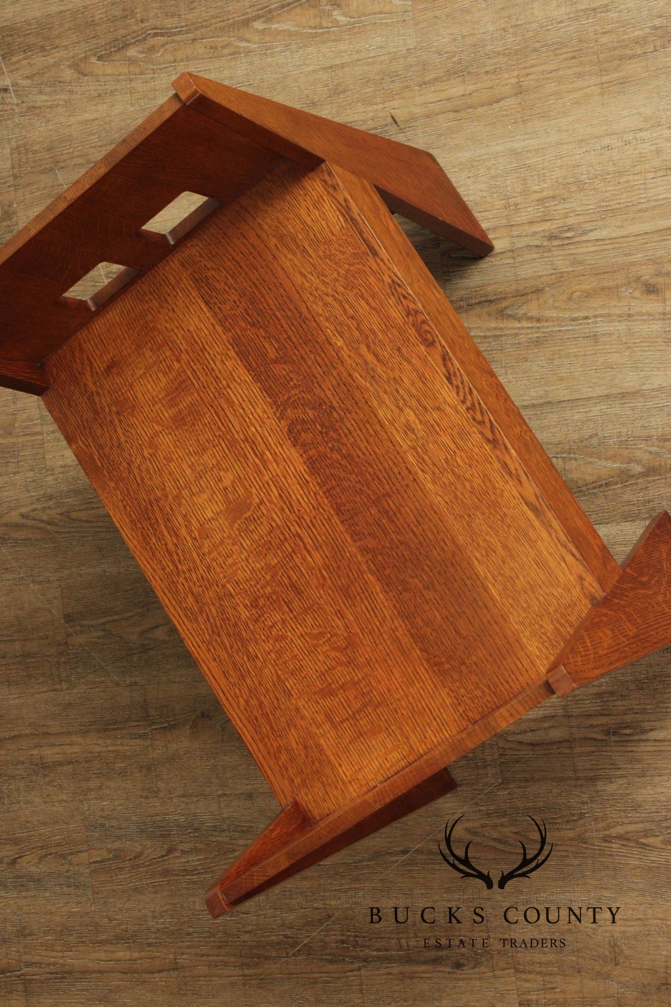 Stickley Mission Collection Oak Limbert Cafe Bench