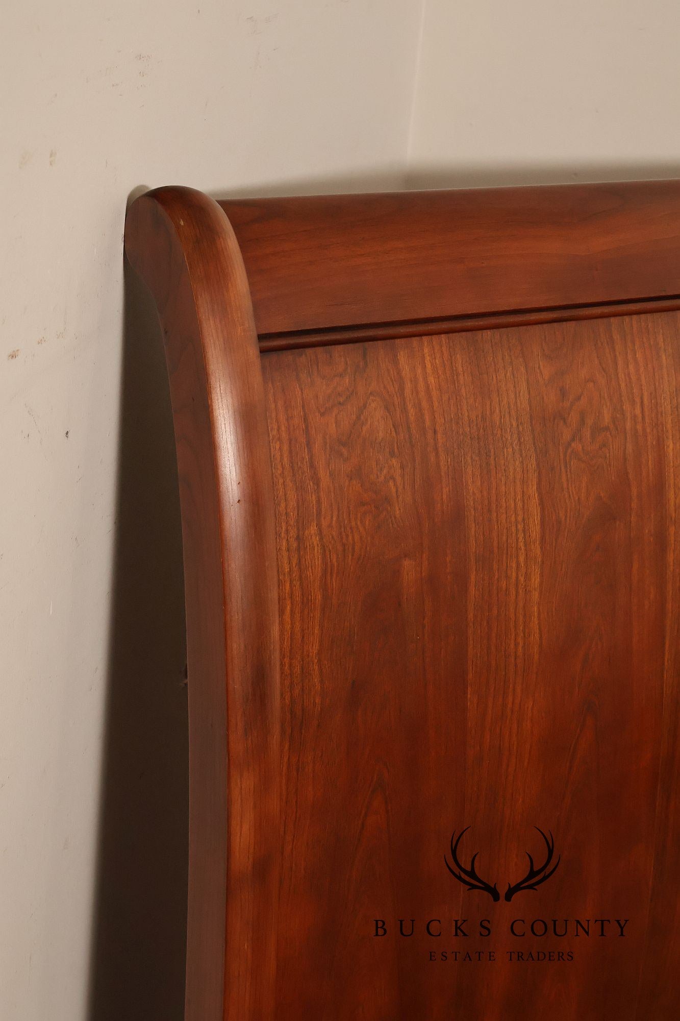 Stickley Cherry Sleigh Queen Bed