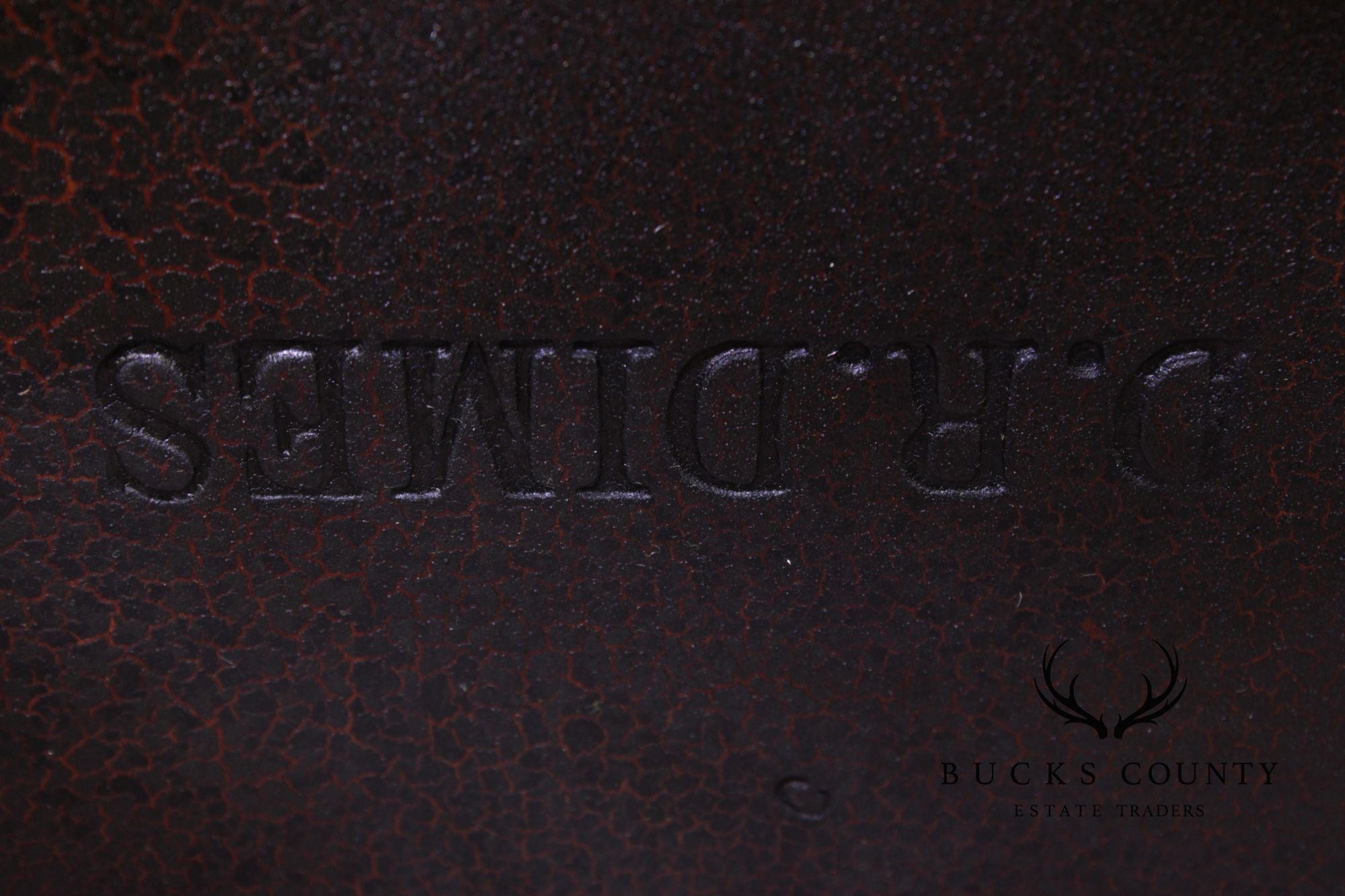 D.R. Dimes Distress Painted Windsor Side Chair