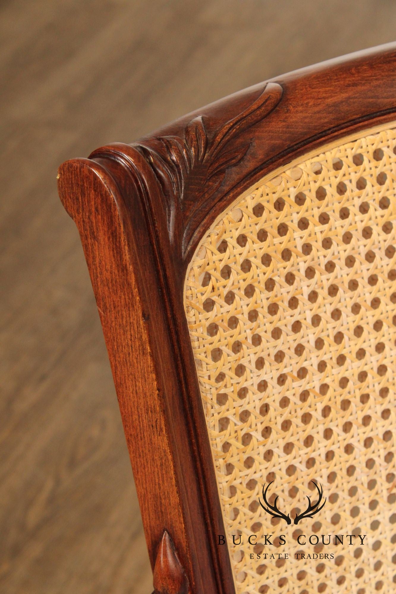 Regency Style Caned Settee