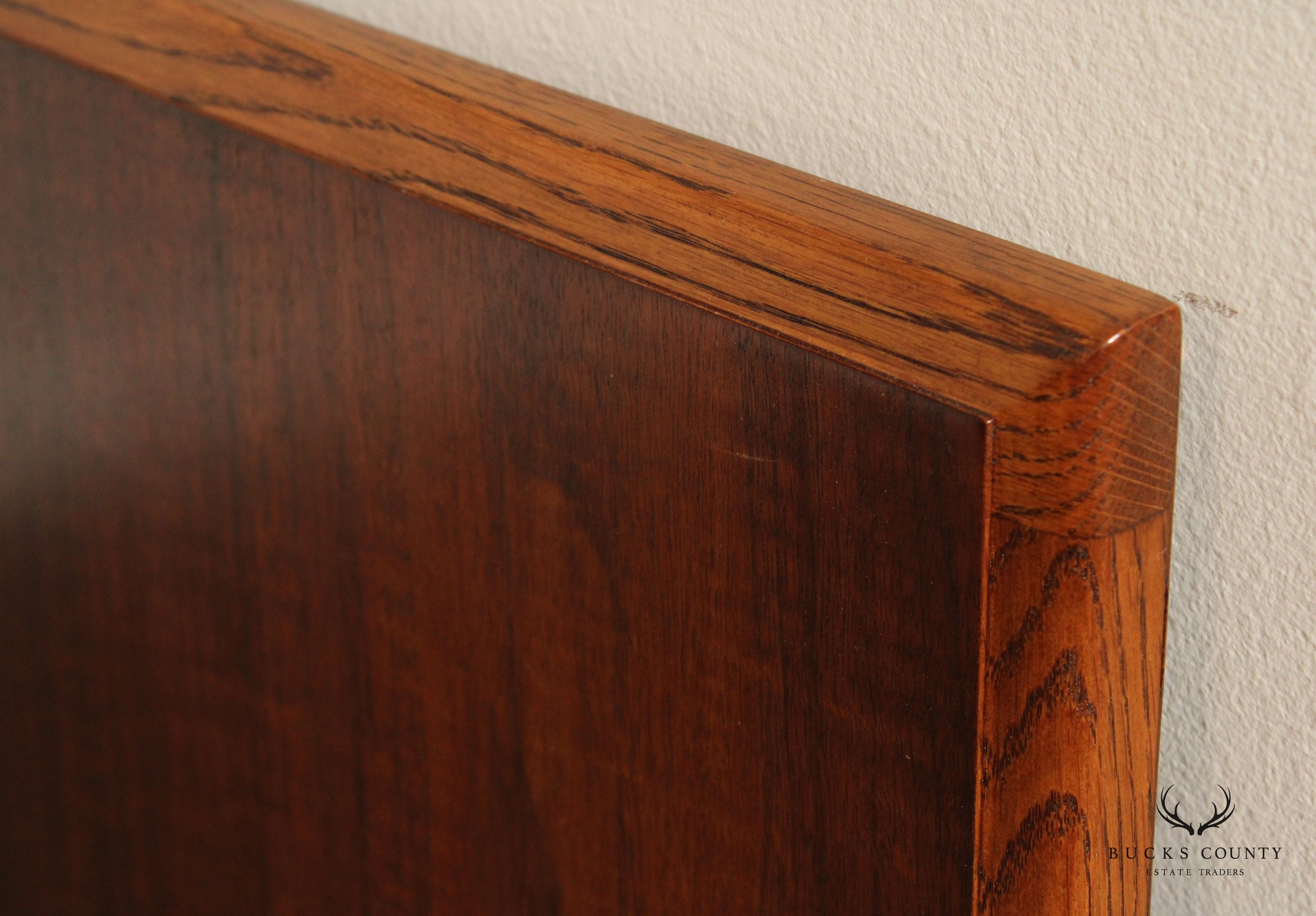 Lane Mid Century Modern Walnut Queen Headboard
