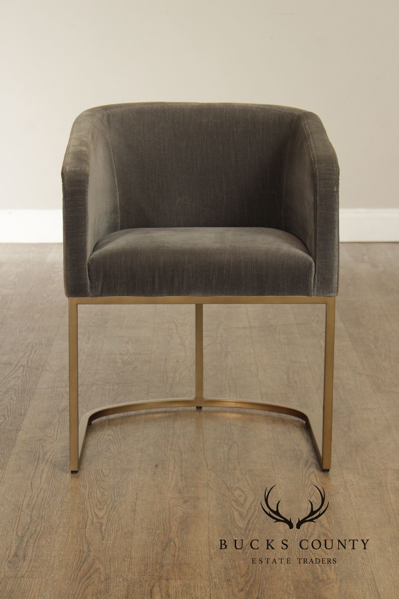 Restoration Hardware Set of Eight 'Emery' Dining Chairs