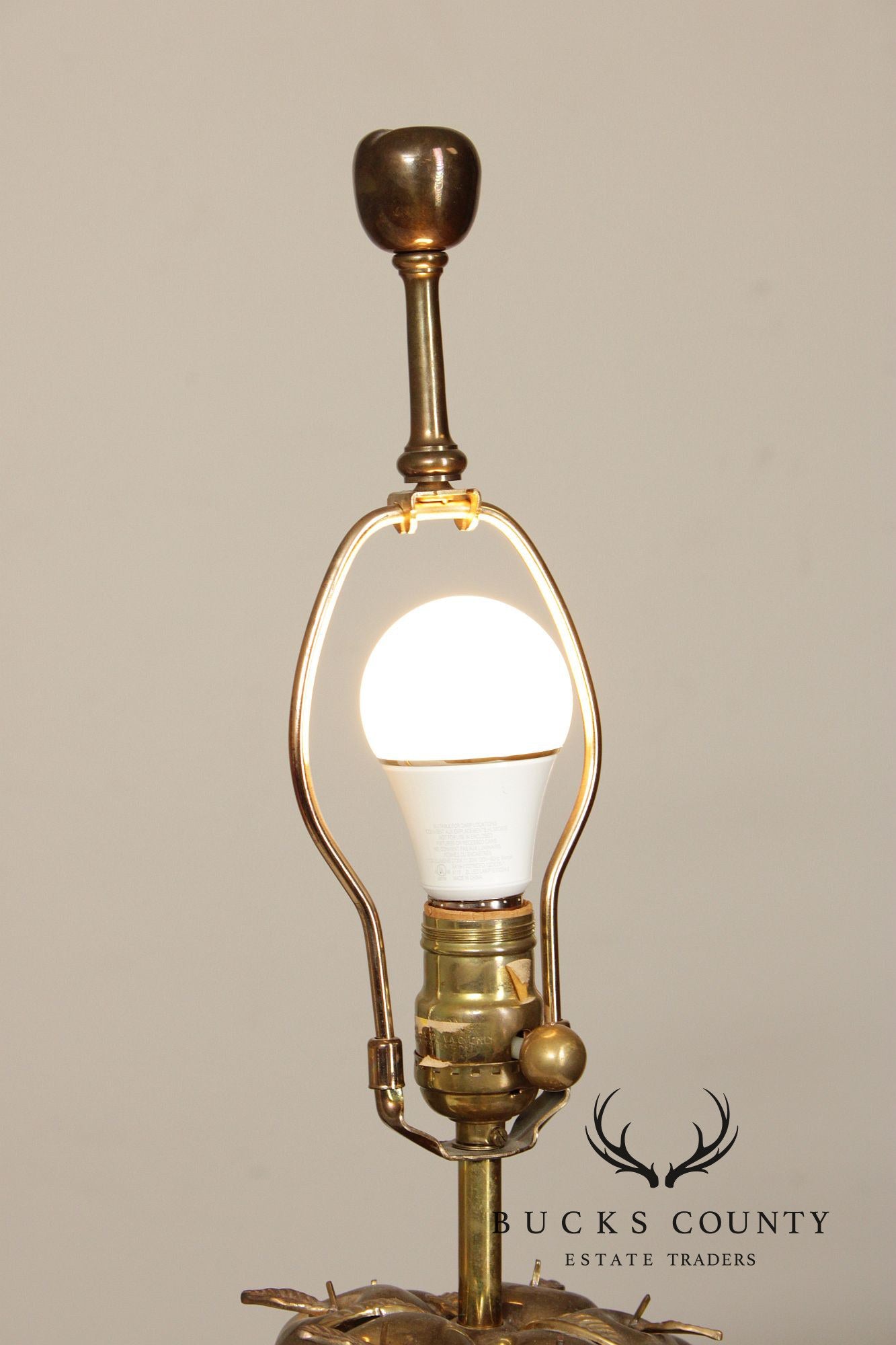 Chapman Vintage Fruit Basket Urn Form Table Lamp