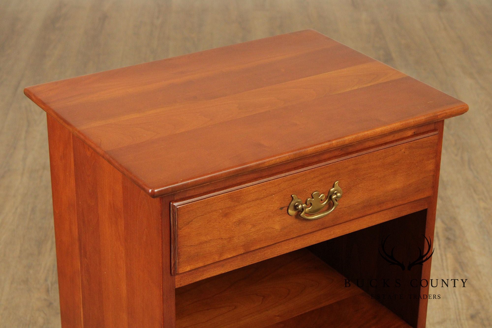 Stickley Cherry Valley Chippendale Style Nightstand