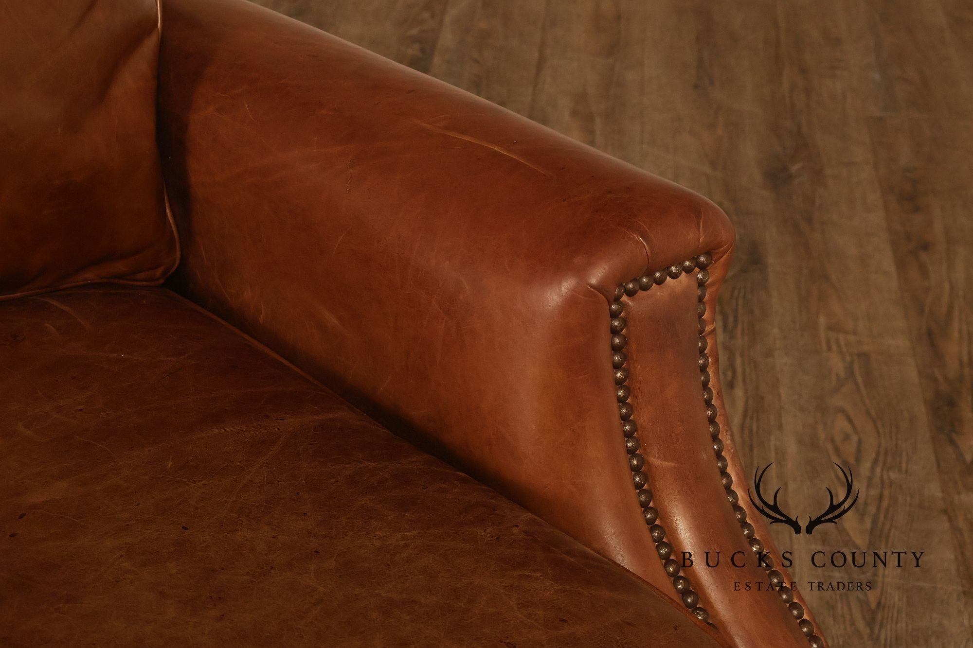 Hancock & Moore 'Rugby Club' Leather Sofa