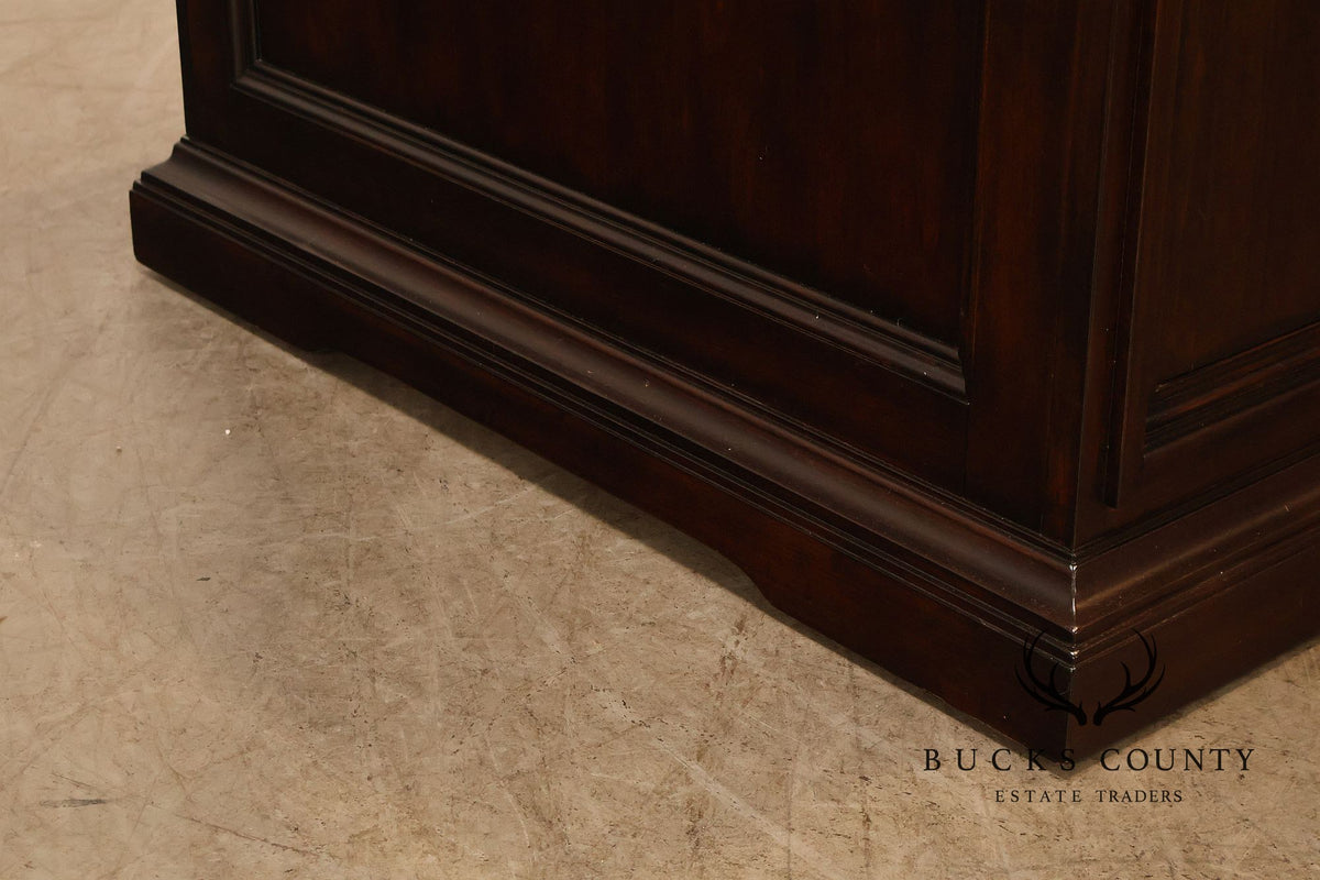 Bassett Traditional Executive Double Pedestal Desk