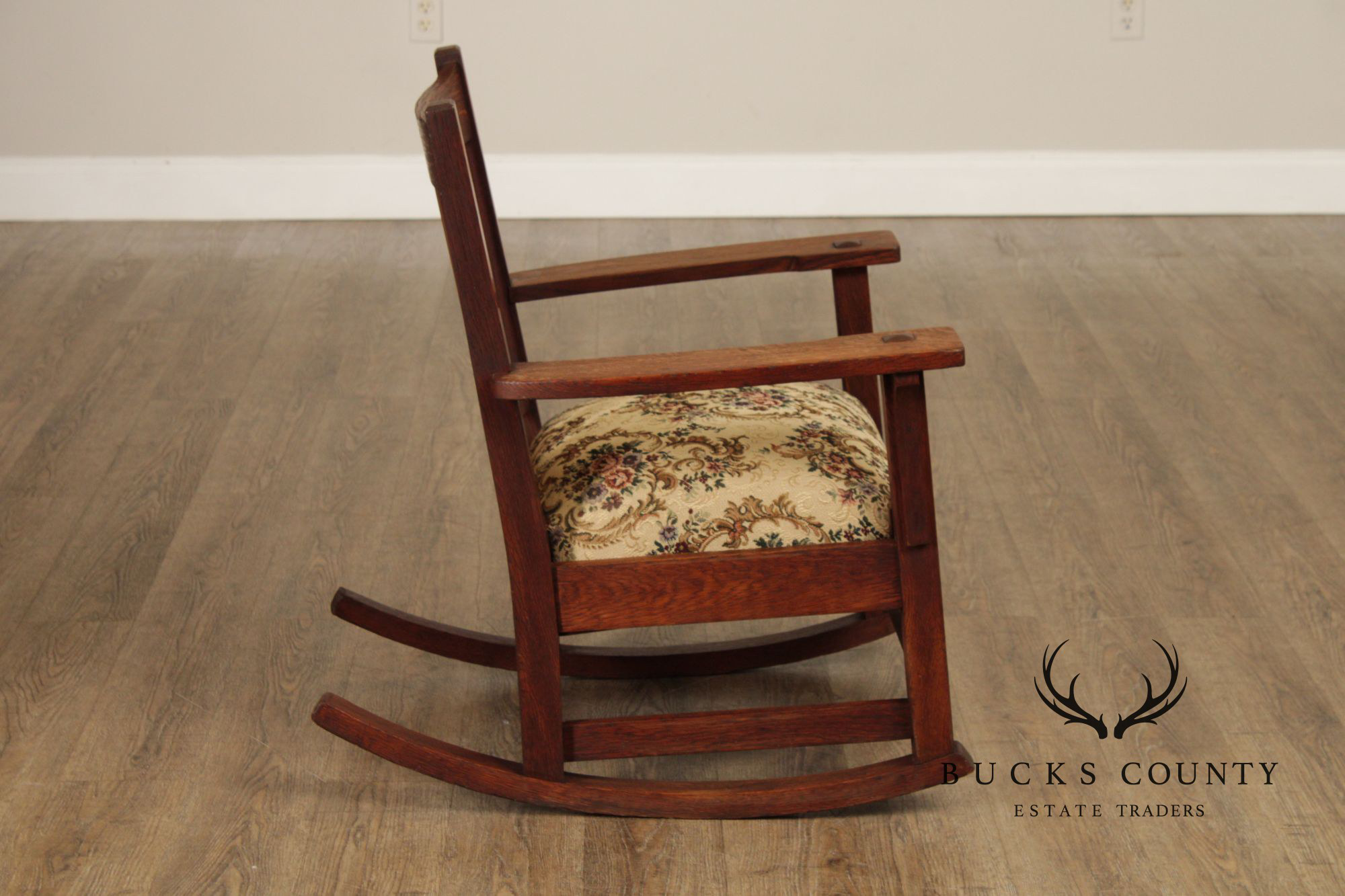 L.&J. G. Stickley Antique Mission Oak Rocker
