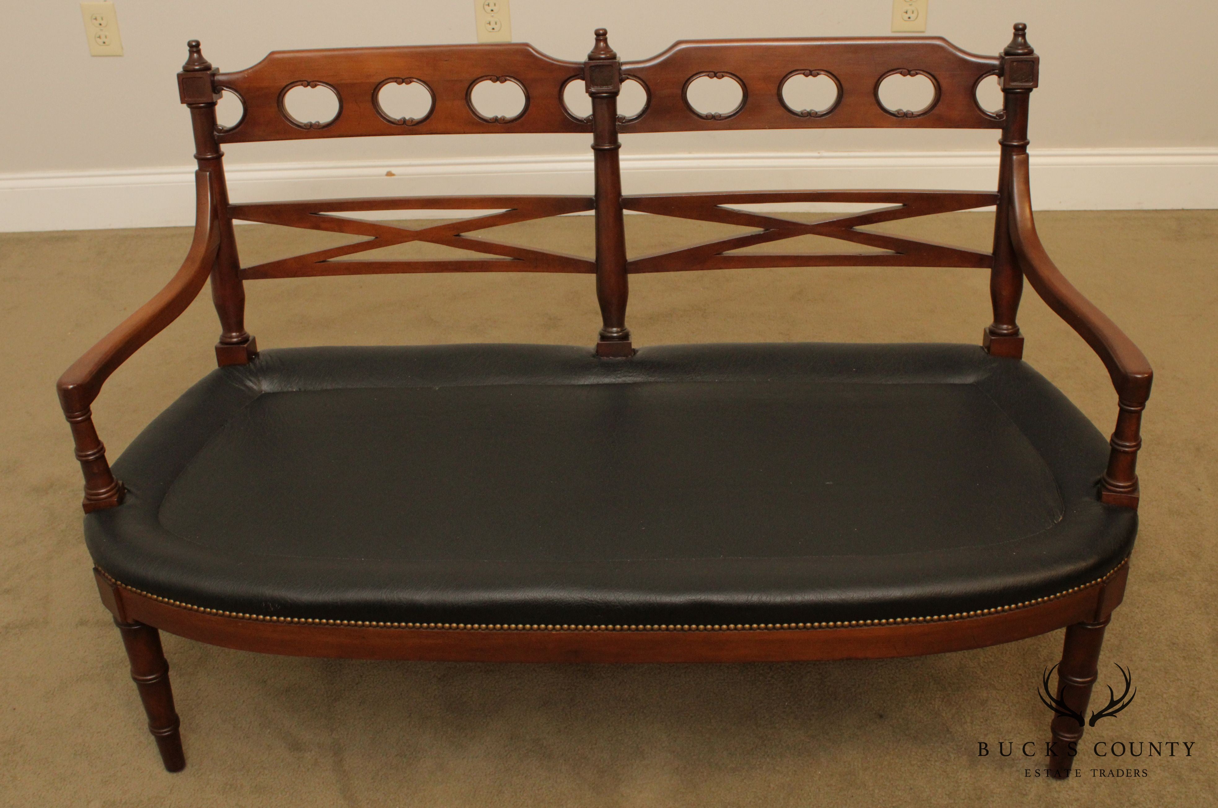 Regency Style Vintage Settee