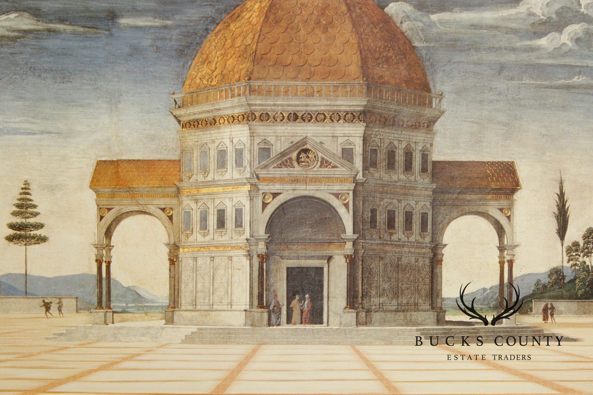 Italian Renaissance Style Framed Print, Kingdom of Heaven