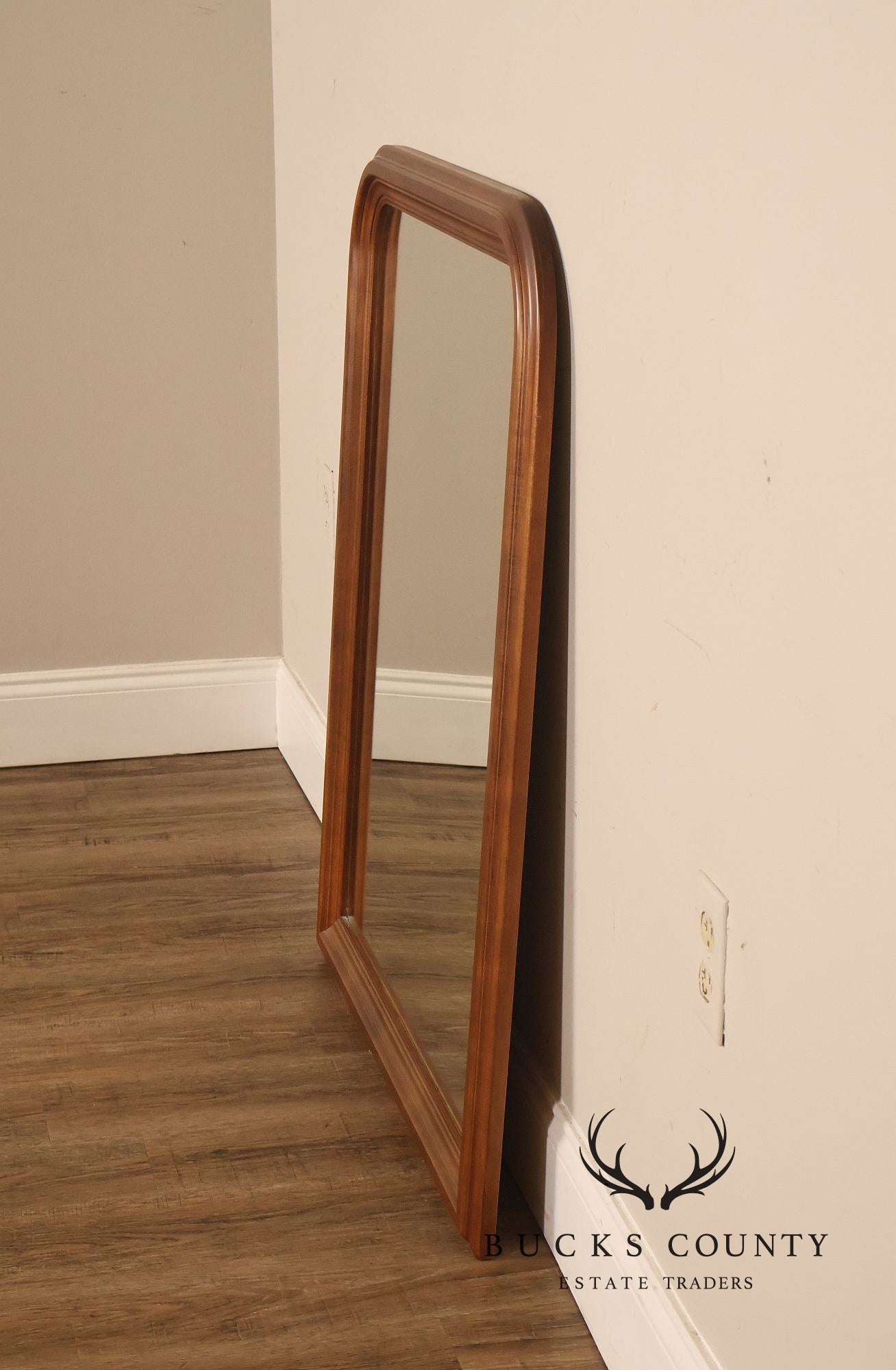 HPL Mobilier Wood Framed Dresser Mirror
