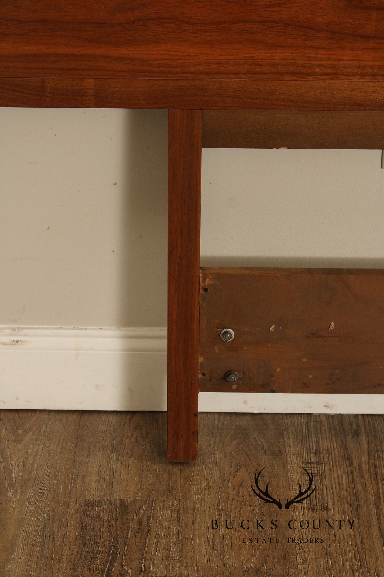 George Nakashima For Widdicomb 'Origins' King Size Walnut Headboard