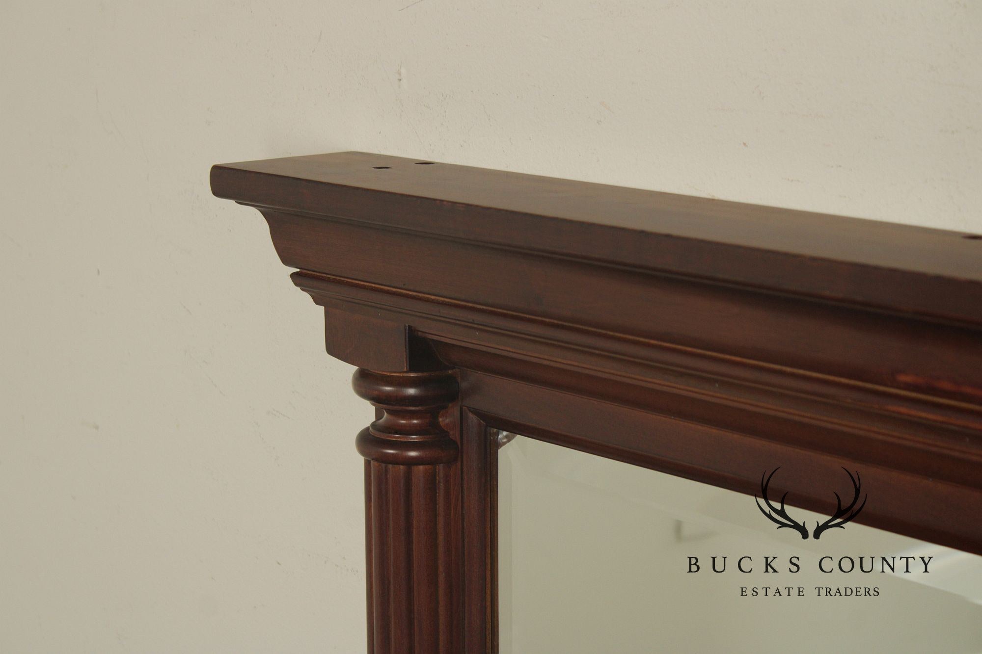 Durham furniture Savile Row Landscape Maple Dresser Mirror