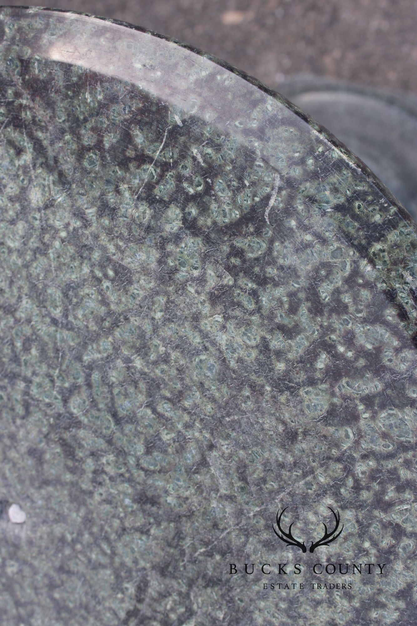 Vintage Carved Granite Pedestal Column