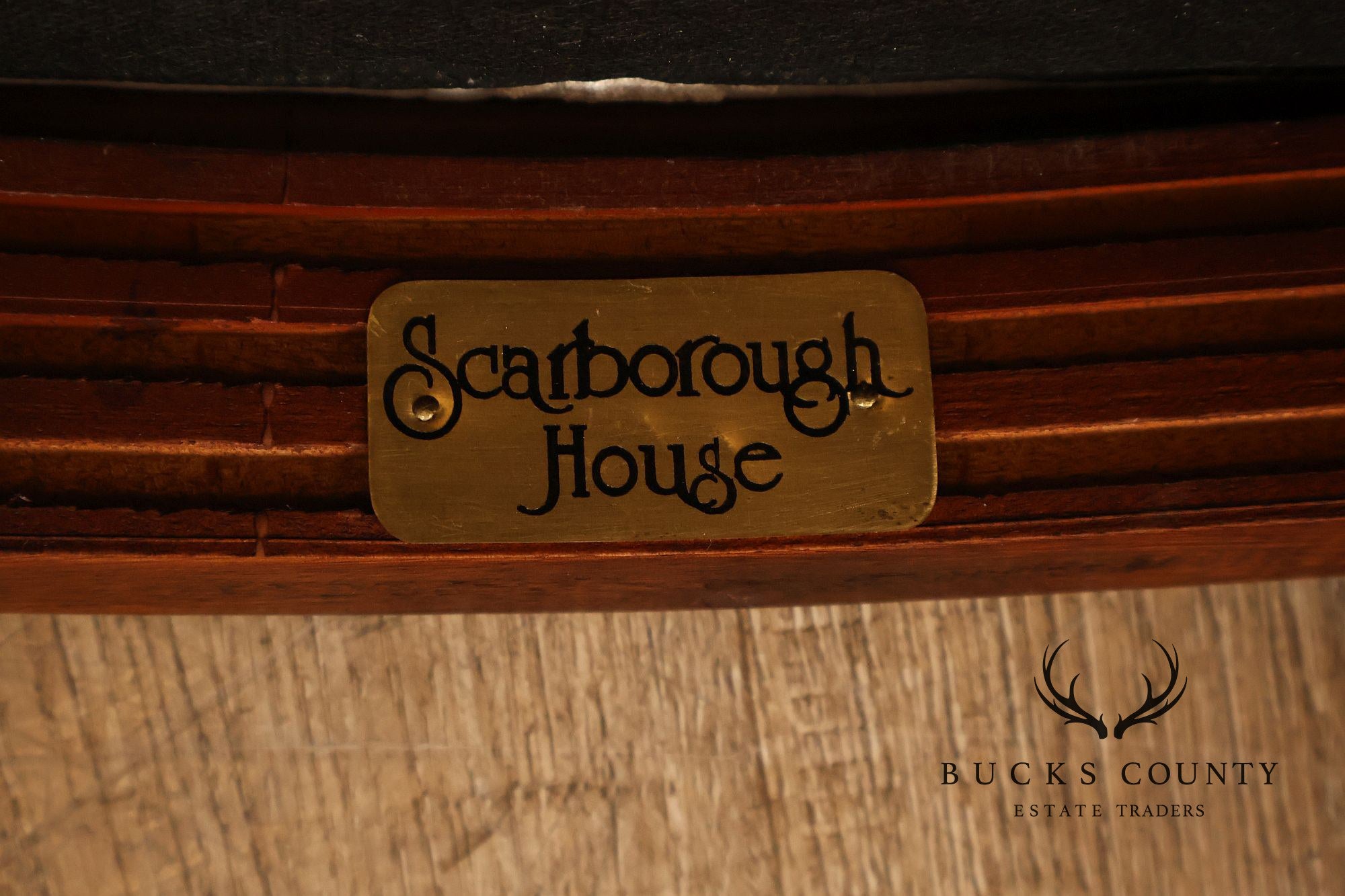 Scarborough House Chippendale Style Pair Of Mahogany Armchairs