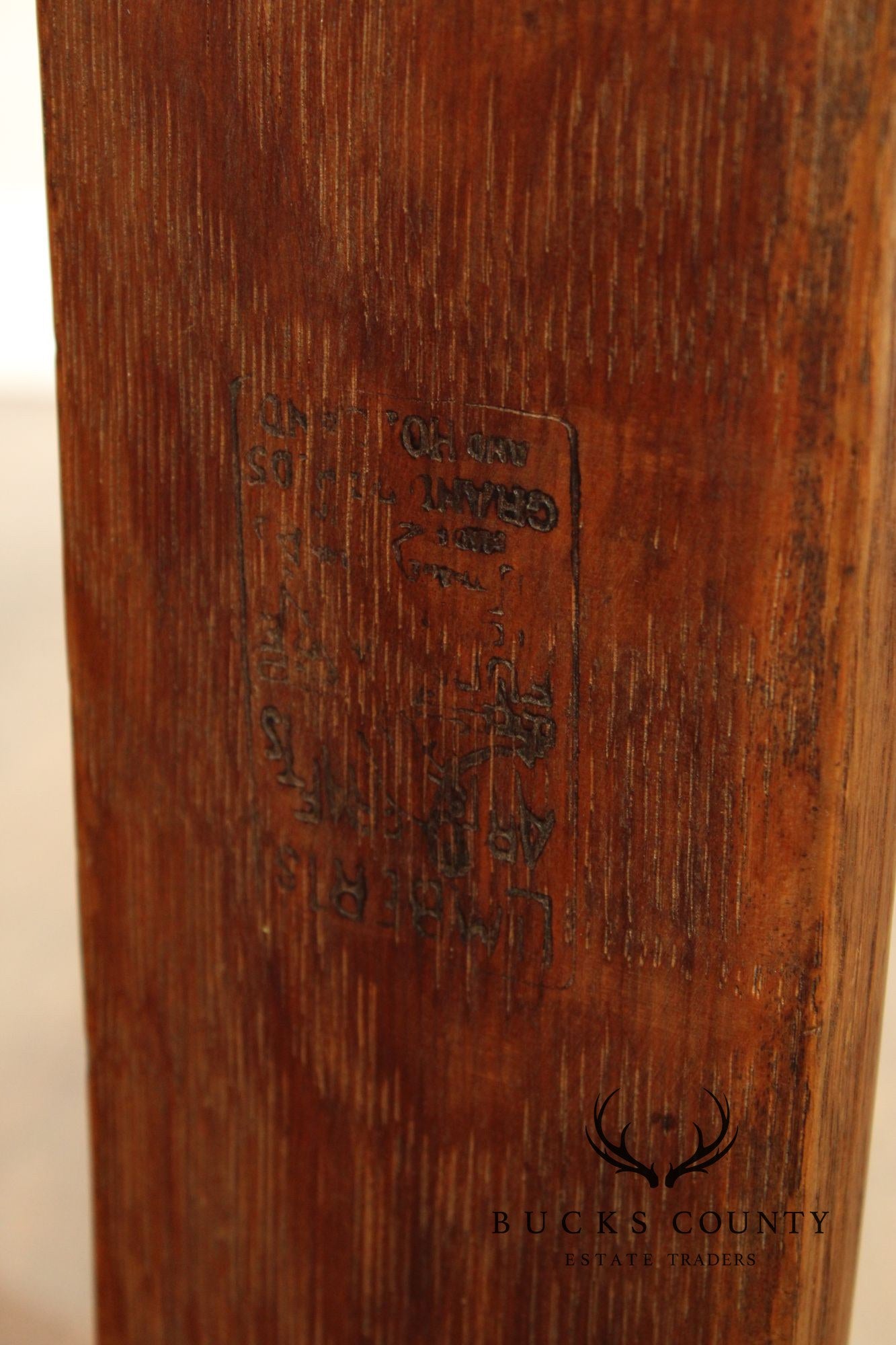 Limbert Antique Mission Oak Armchair