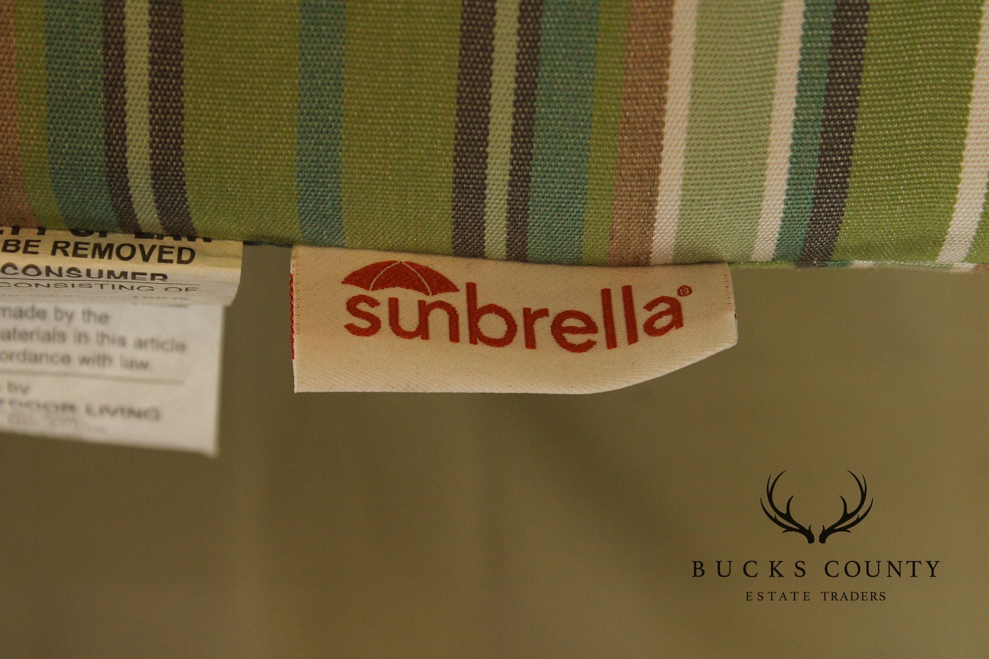 South Sea 'New Kauai' Rattan Sofa With Sunbrella Cushions