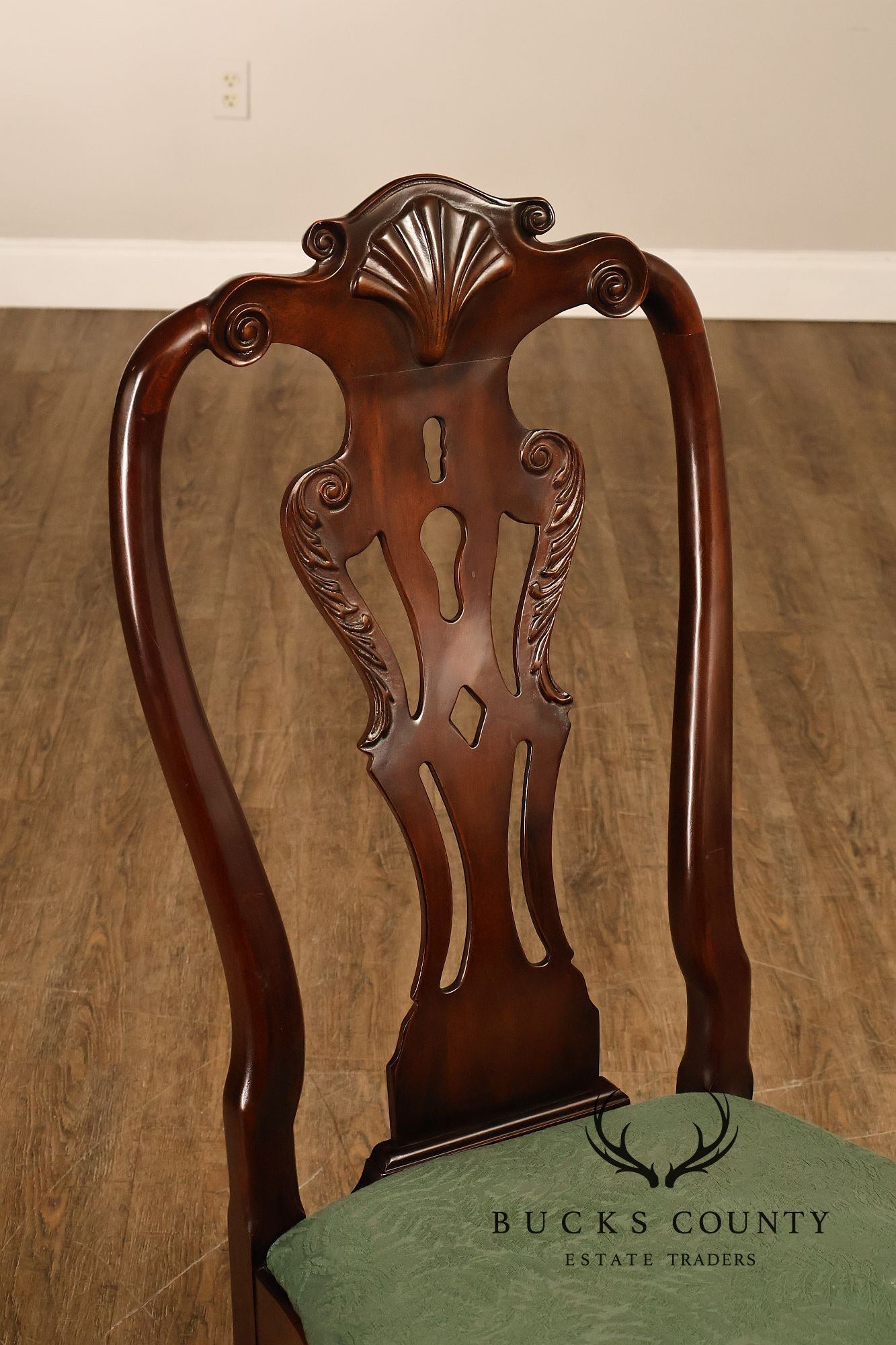 Henredon 'Rittenhouse Square' Set of Six Mahogany Dining Chairs