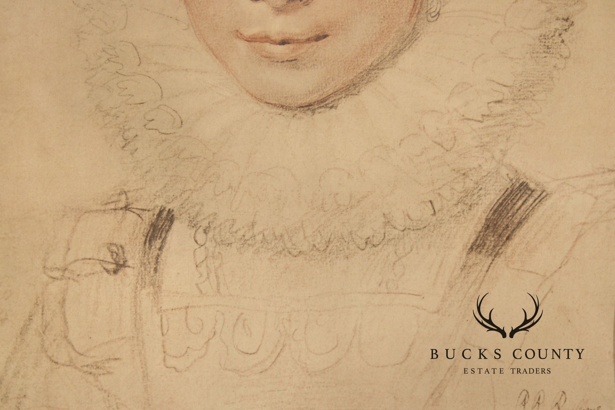 Peter Paul Rubens Framed Print, 'Portrait of Lady-in-Waiting to the Infanta Isabella'