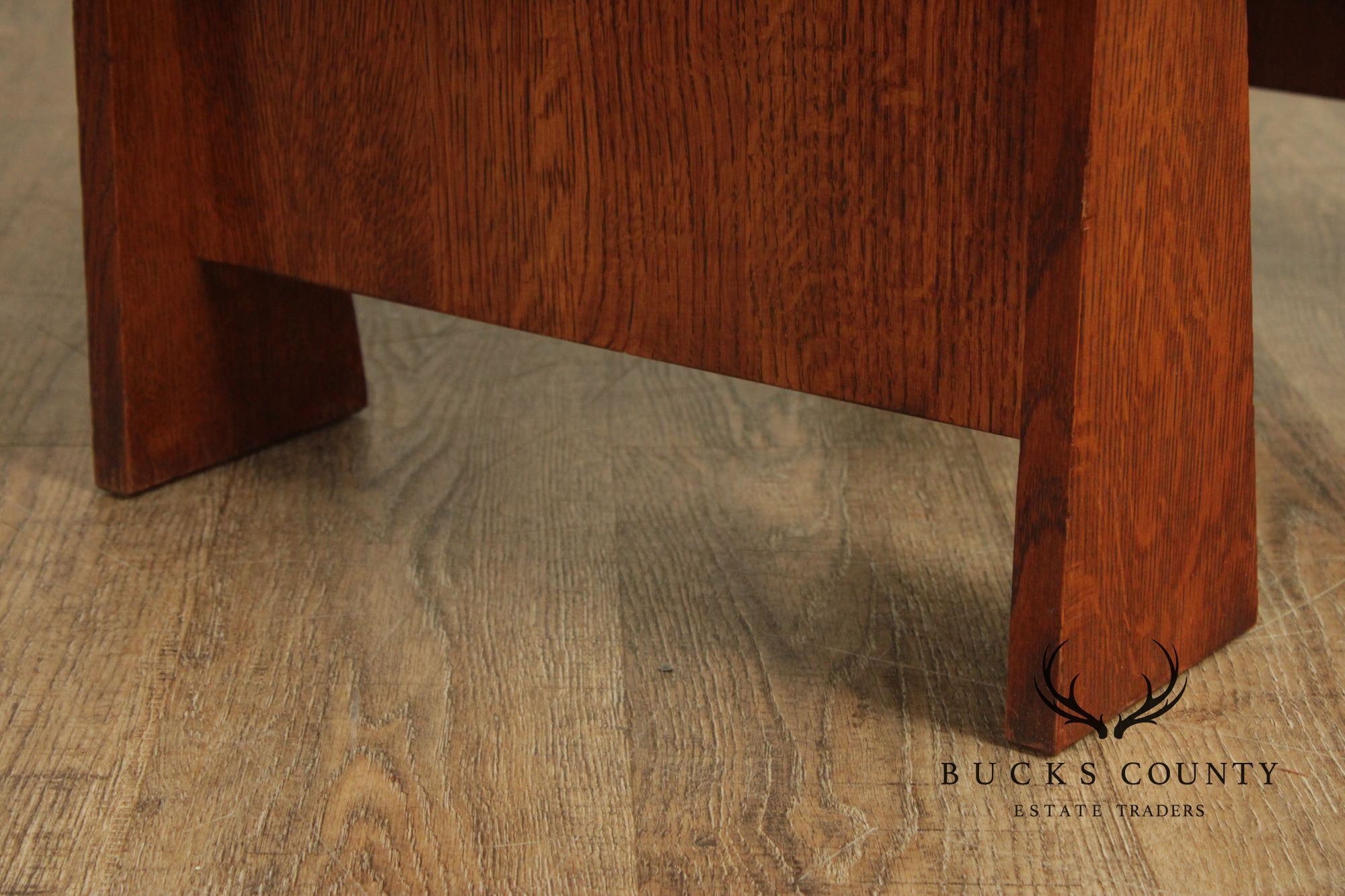Stickley Mission Collection Oak Limbert Cafe Bench