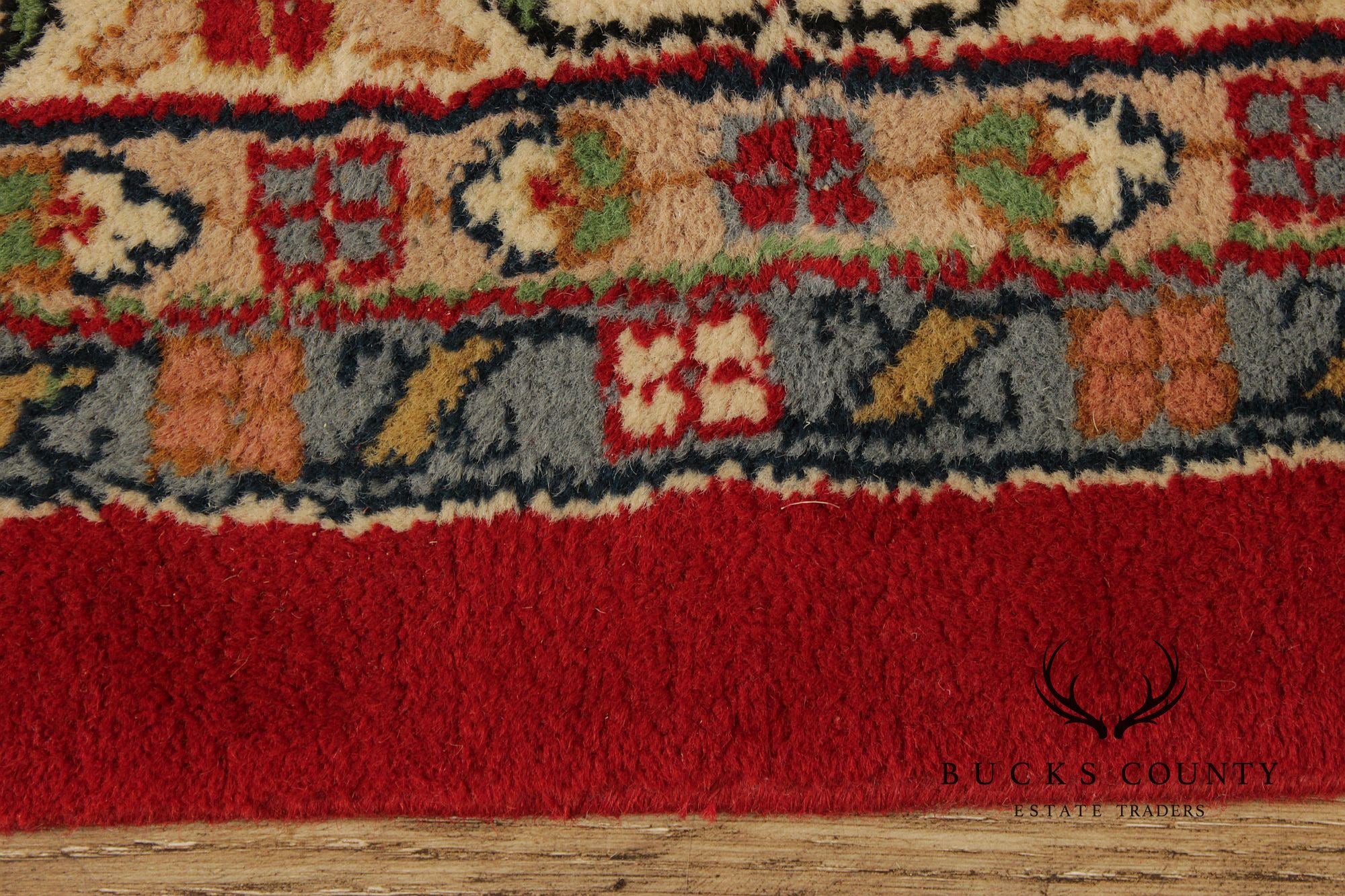 Heriz Style Wool Area Rug 12' 2" x 16' 4"