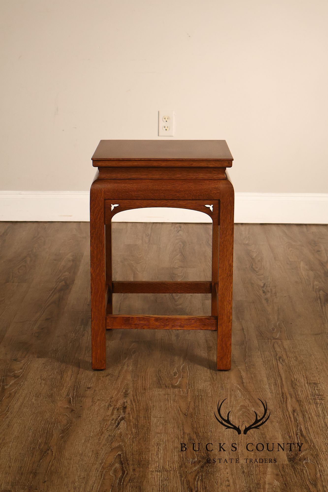 Stickley Mission Style Oak Square Accent Table