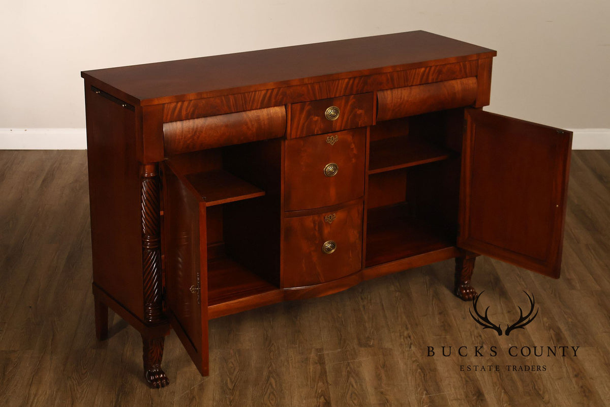 Hickory Chair William E. Poole Collection Mahogany Sideboard