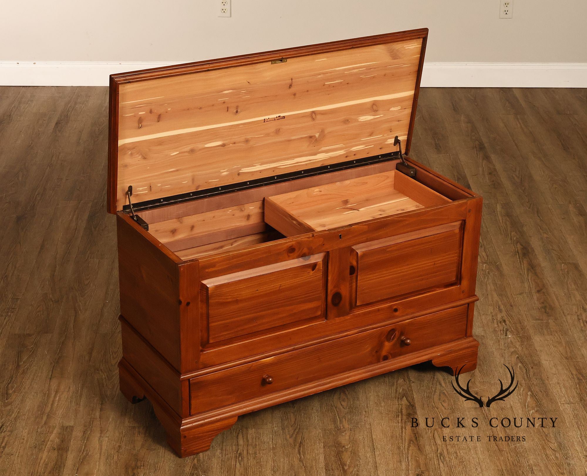 Ethan Allen Cedar-Lined Pine Blanket Chest