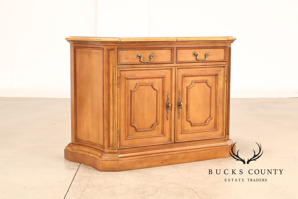 Century Furniture Regency Style Flip Top Server