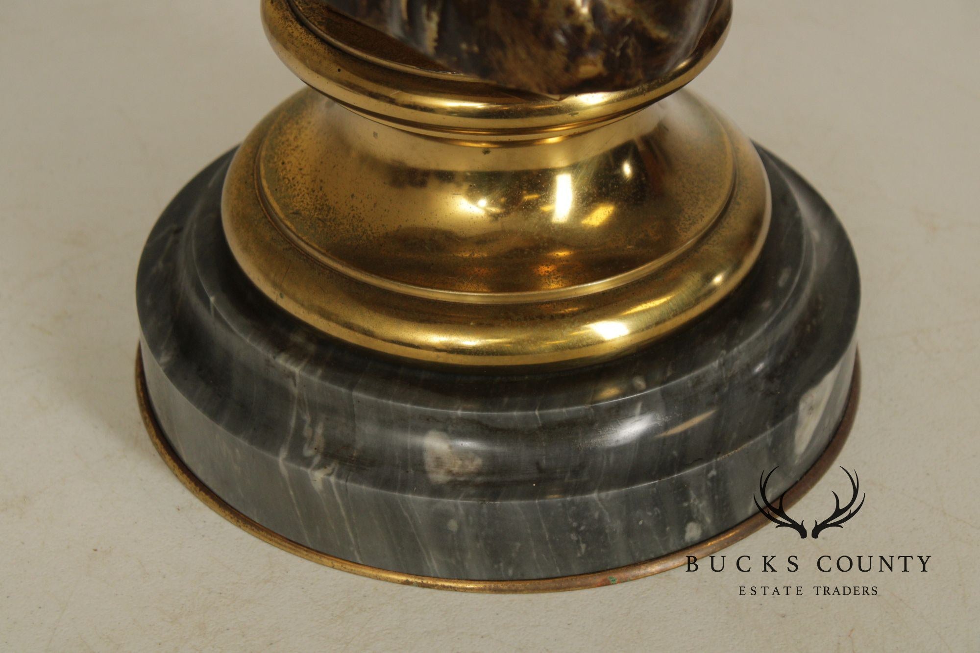 Etienne-Henri Dumaige Gilt Bronze Bust of a Woman