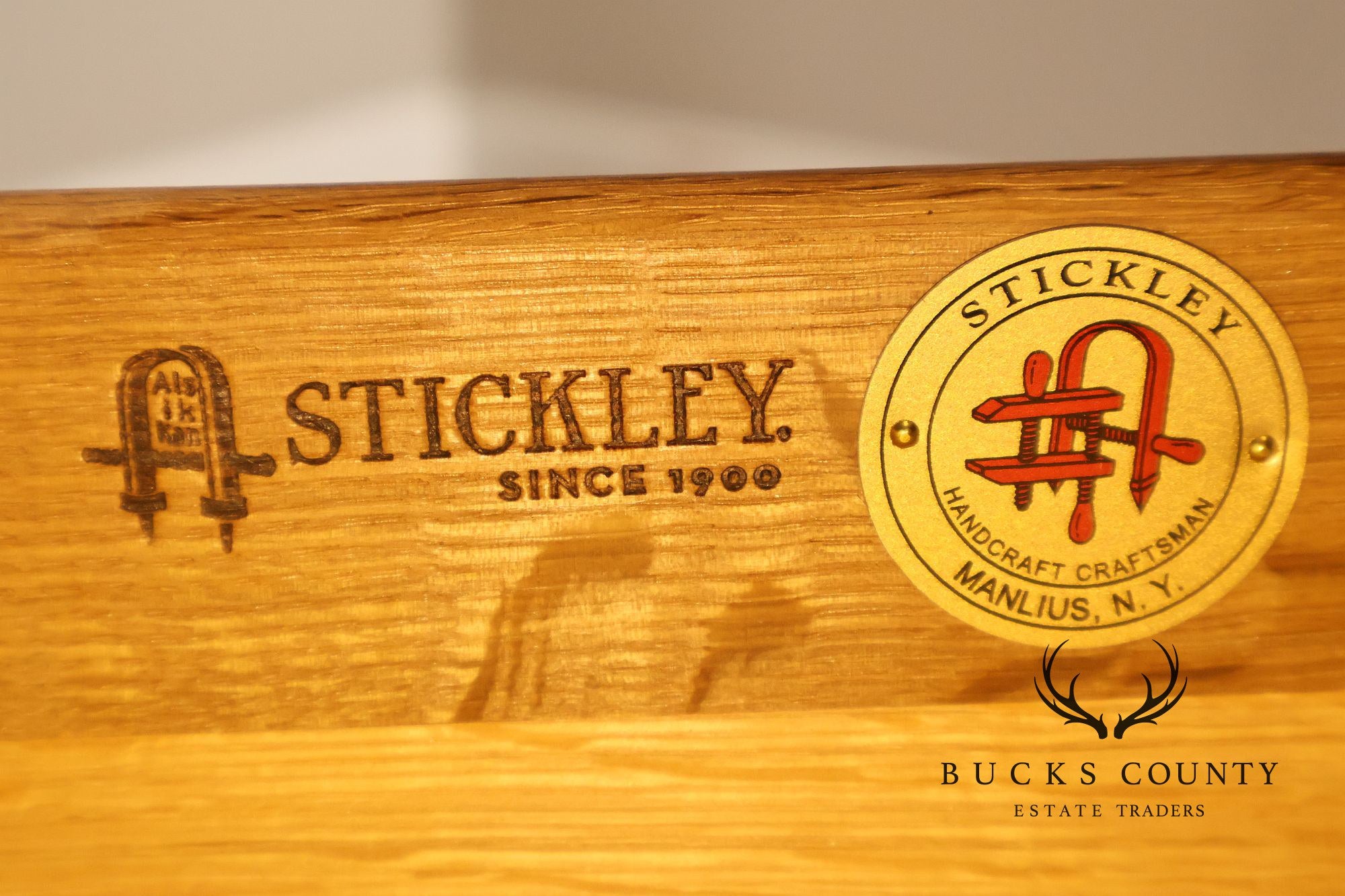 Stickley Mission Collection Oak Console Table Server