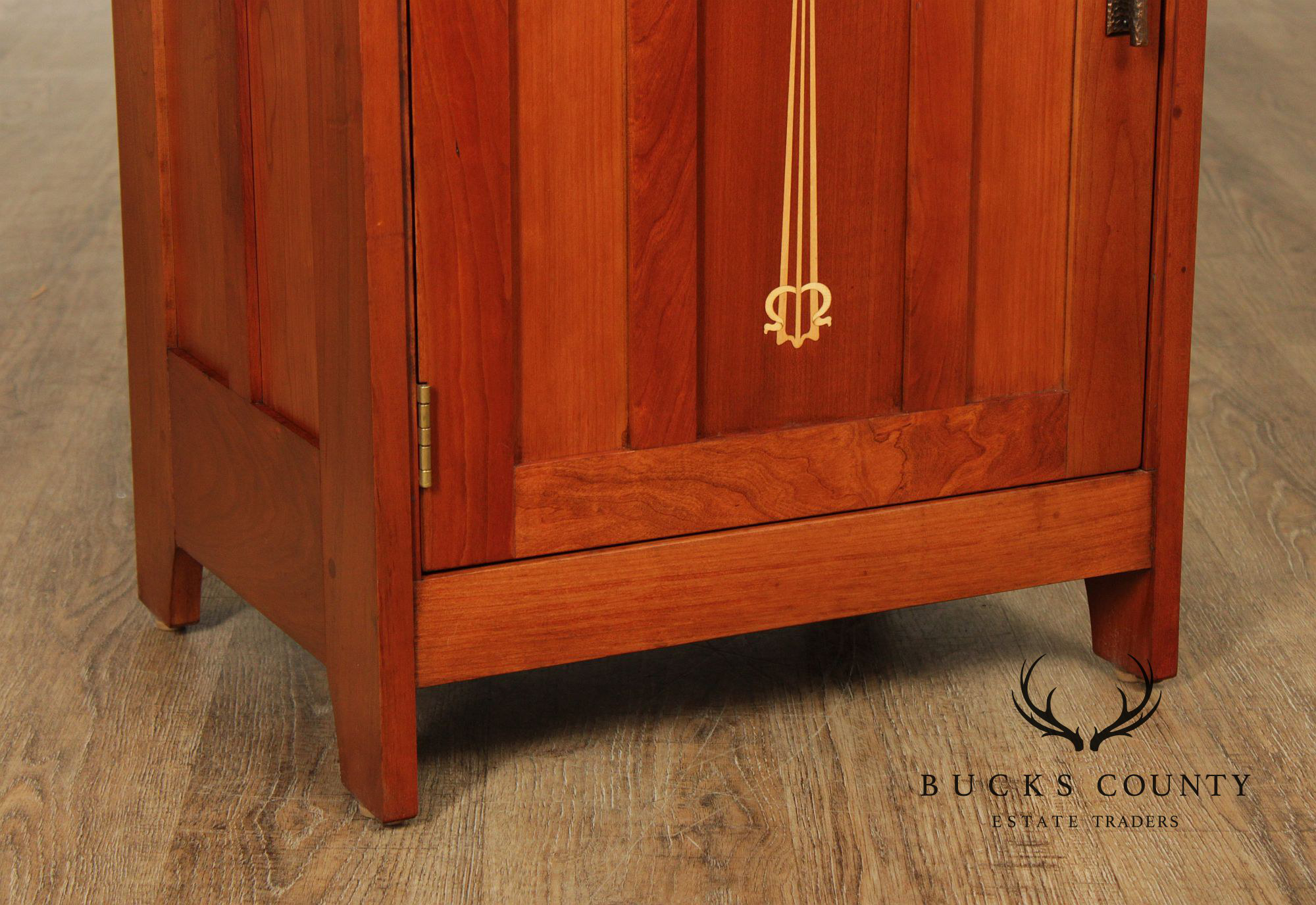 Stickley Collectors' Edition Inlaid Cherry Harvey Ellis Cabinet Nightstand