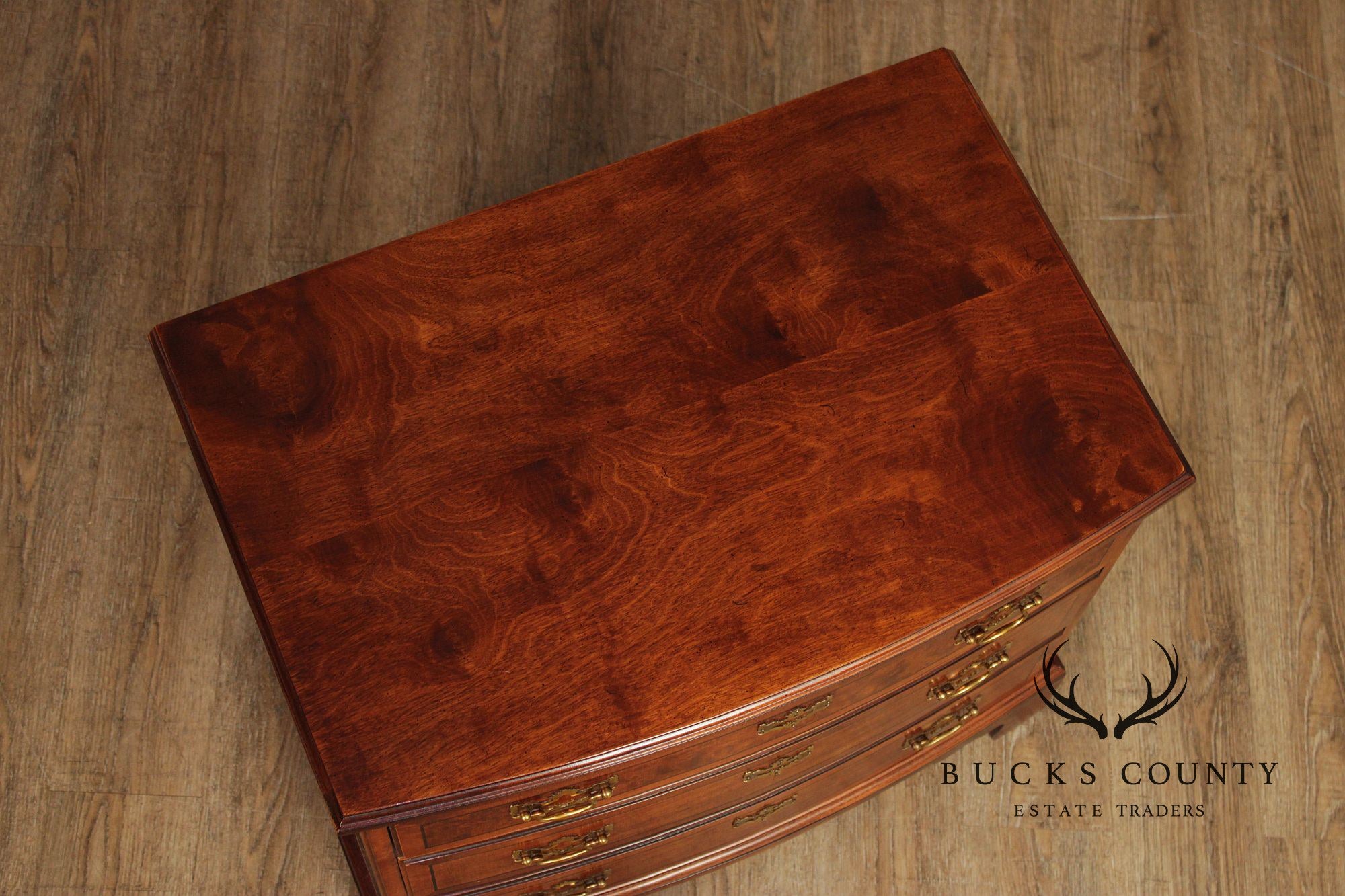 Henredon Aston Court Pair Of Mahogany Nightstands
