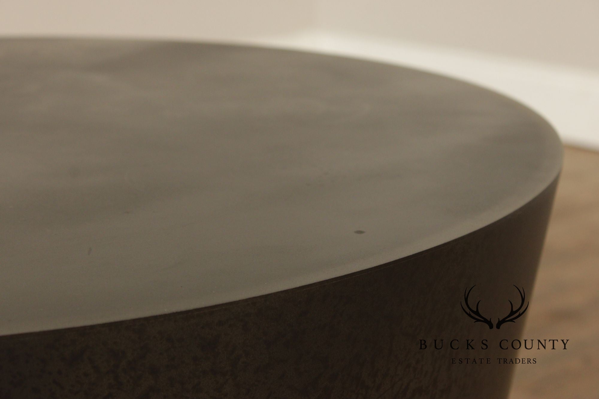 Modern Patinated Steel Coffee Table