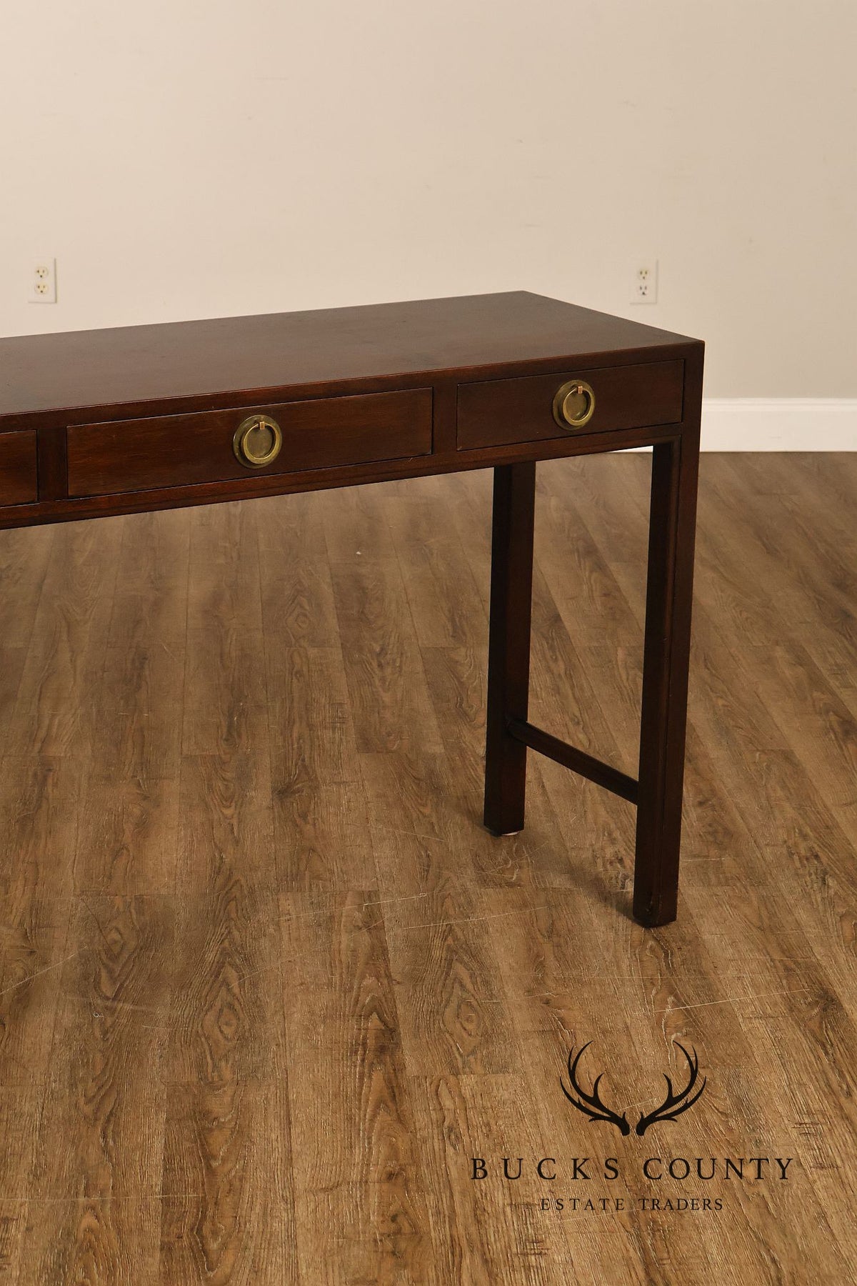 Dunbar Mid Century Modern Mahogany Console
