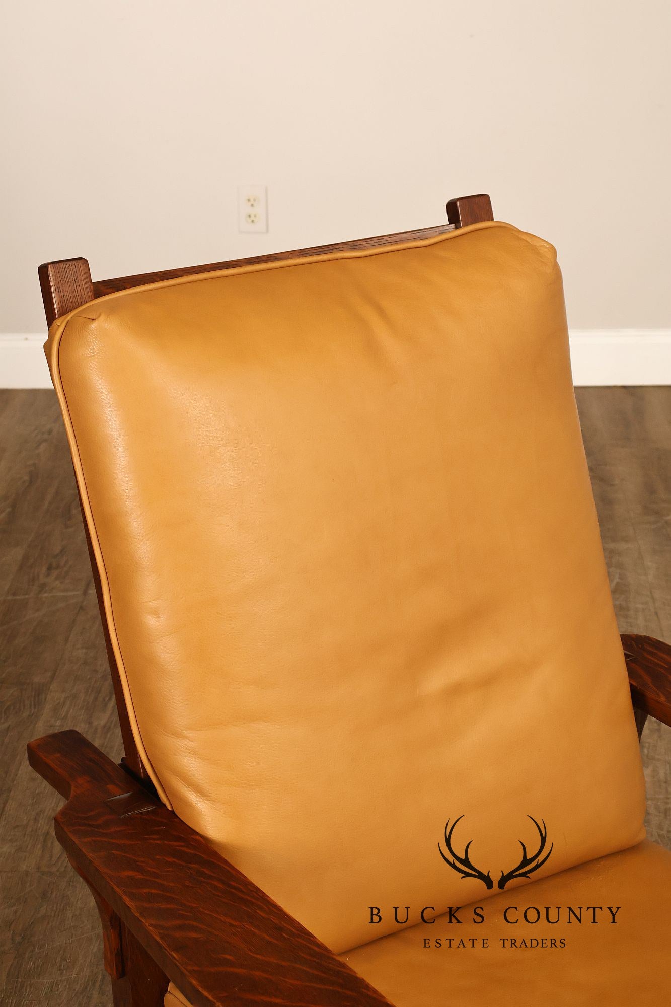 Gustav Stickley Antique Mission Oak Morris Chair Model 346