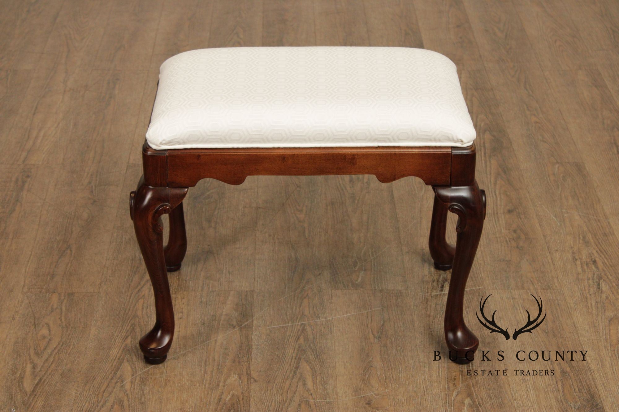Ethan Allen 'Georgian Court' Pair of Cherry Benches